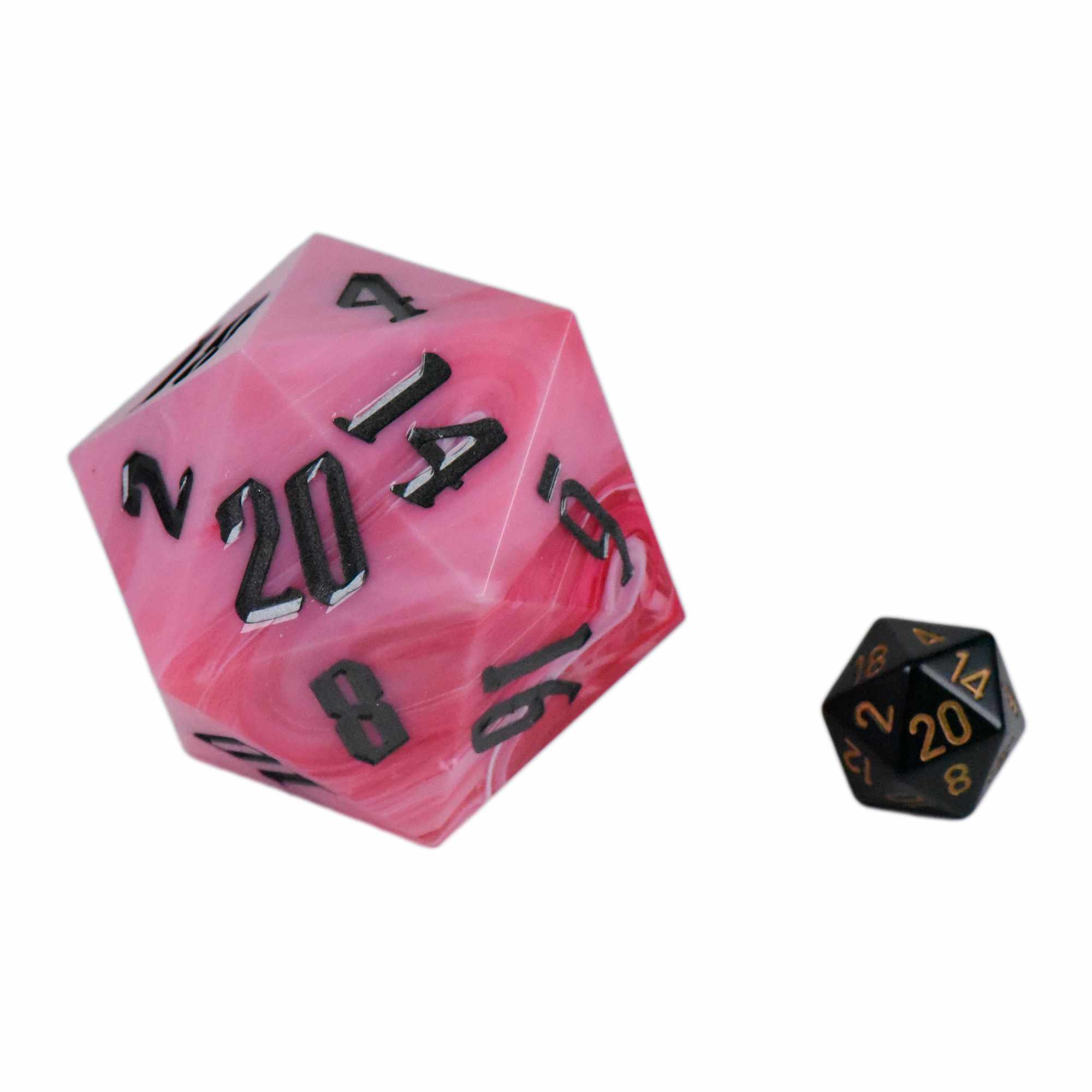 55mm D20 - Marbled Fuchsia - Image 2