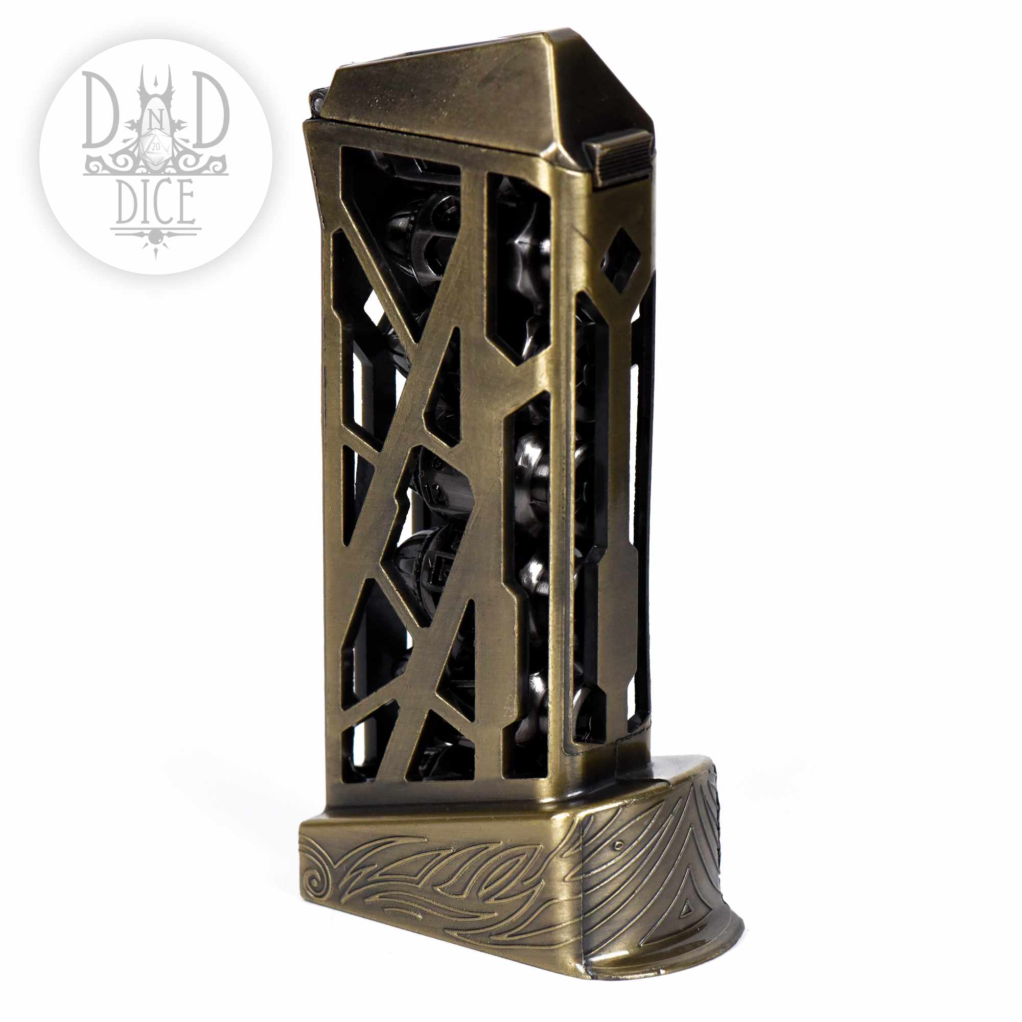 7 Shooter Iron Metal Dice Set - Image 4