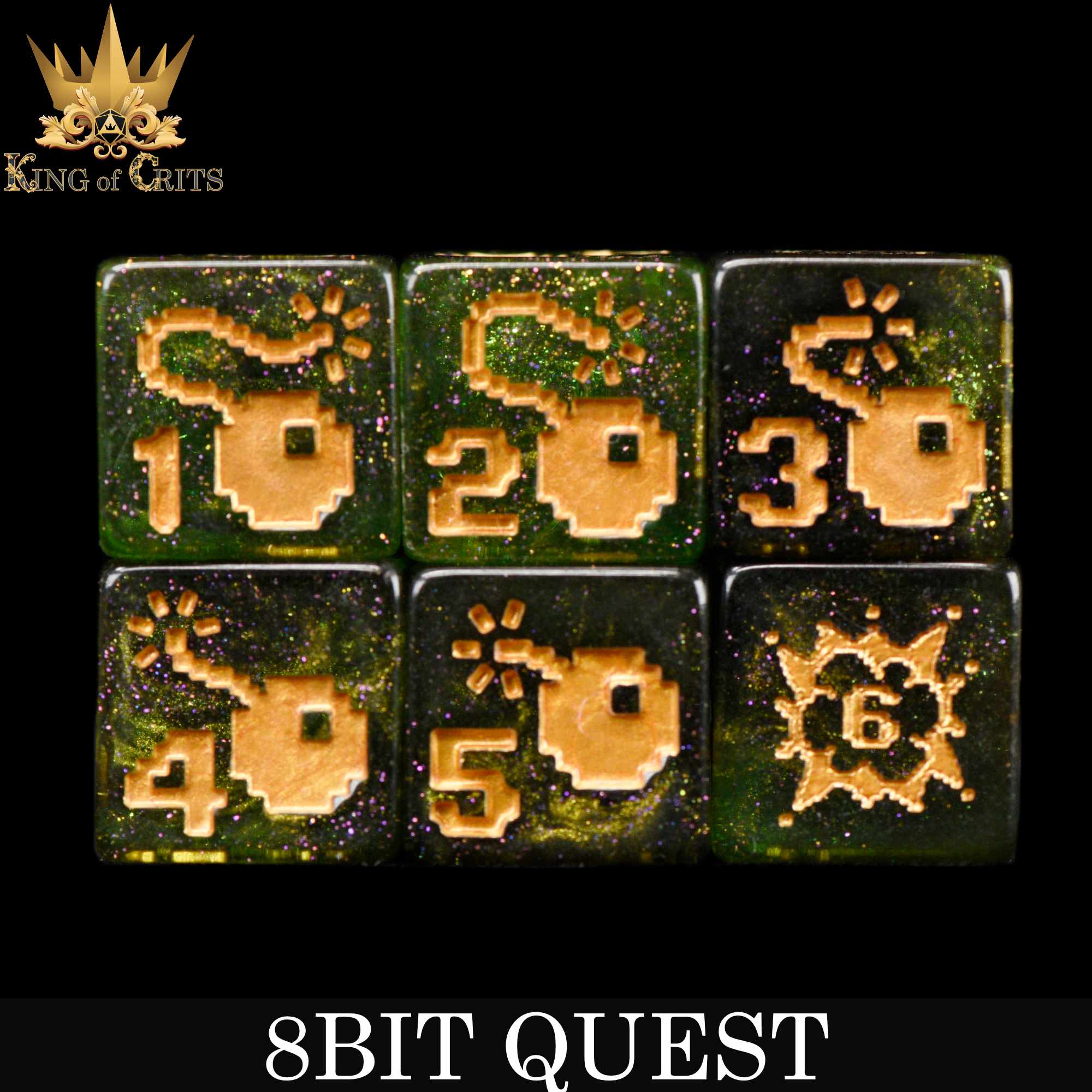 8BIT Quest 11 Dice Set - Image 5