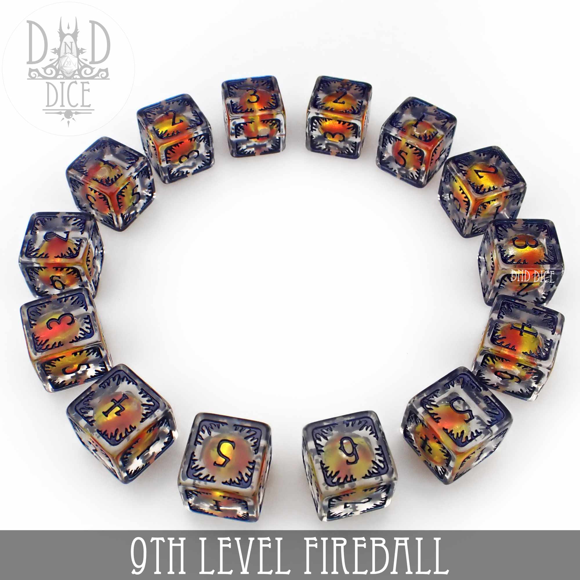 9th Level Fireball 14 Dice Set - Image 4