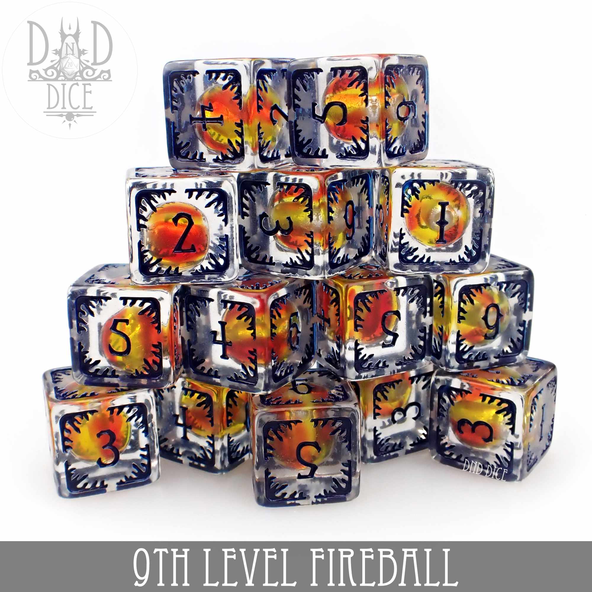 9th Level Fireball 14 Dice Set - Image 7