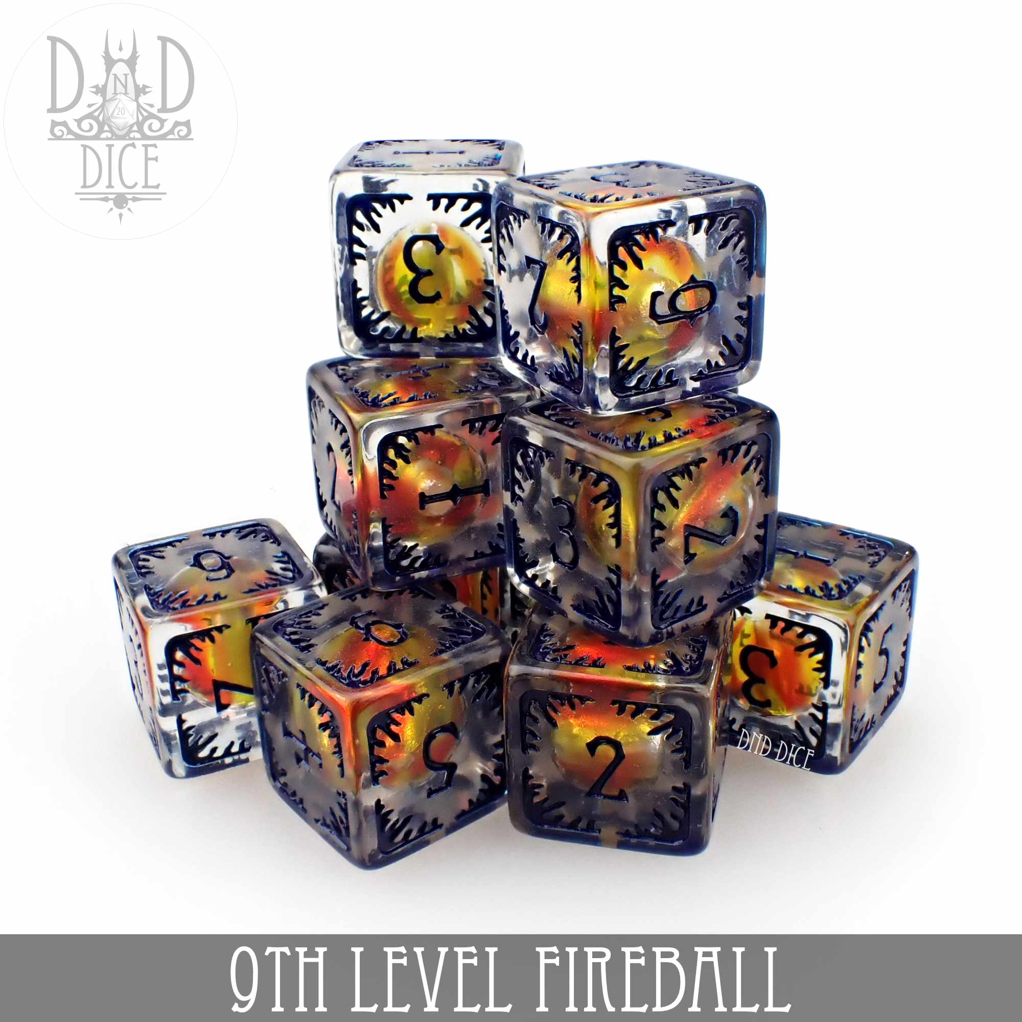 9th Level Fireball 14 Dice Set - Image 8
