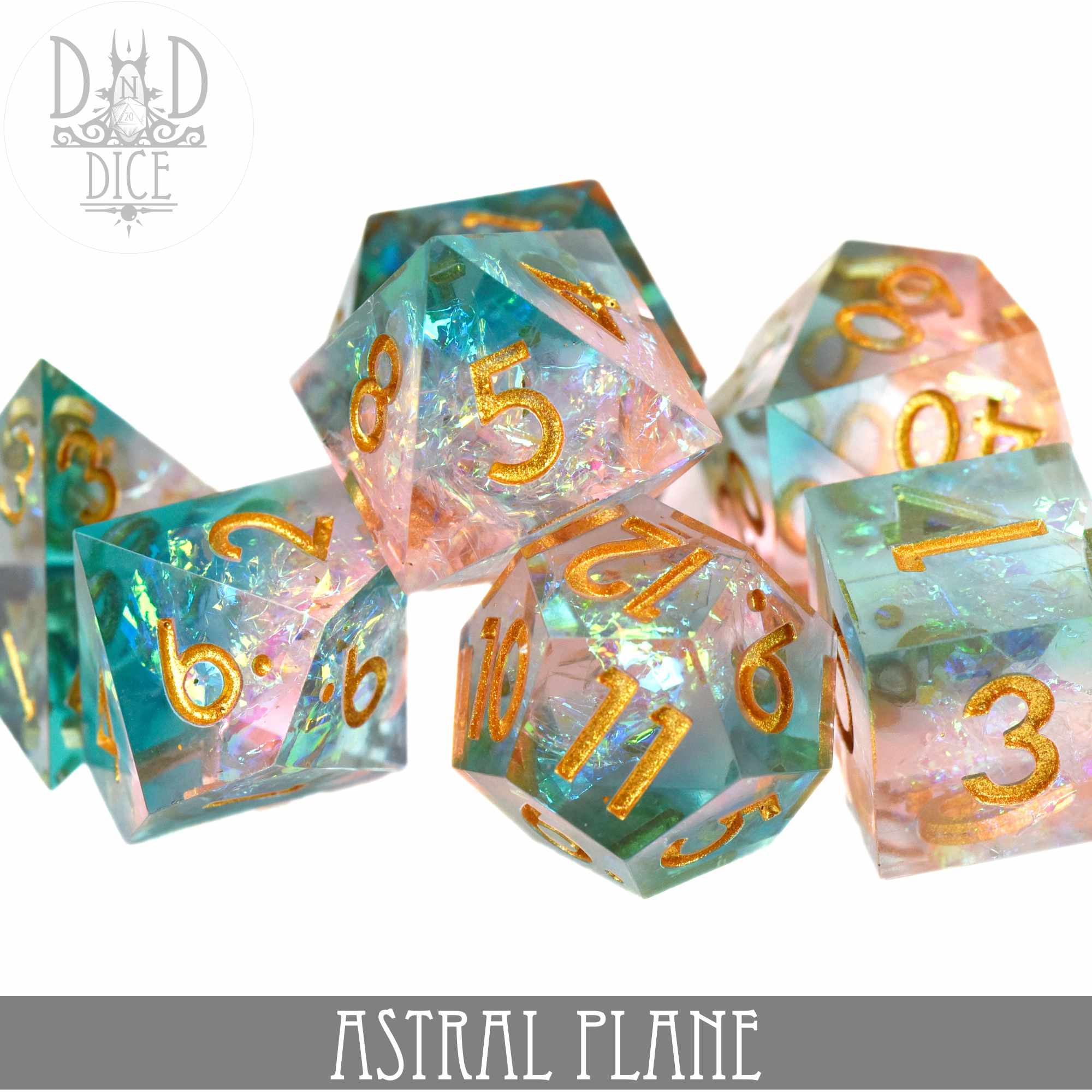Astral Plane Handmade Dice Set - Image 2