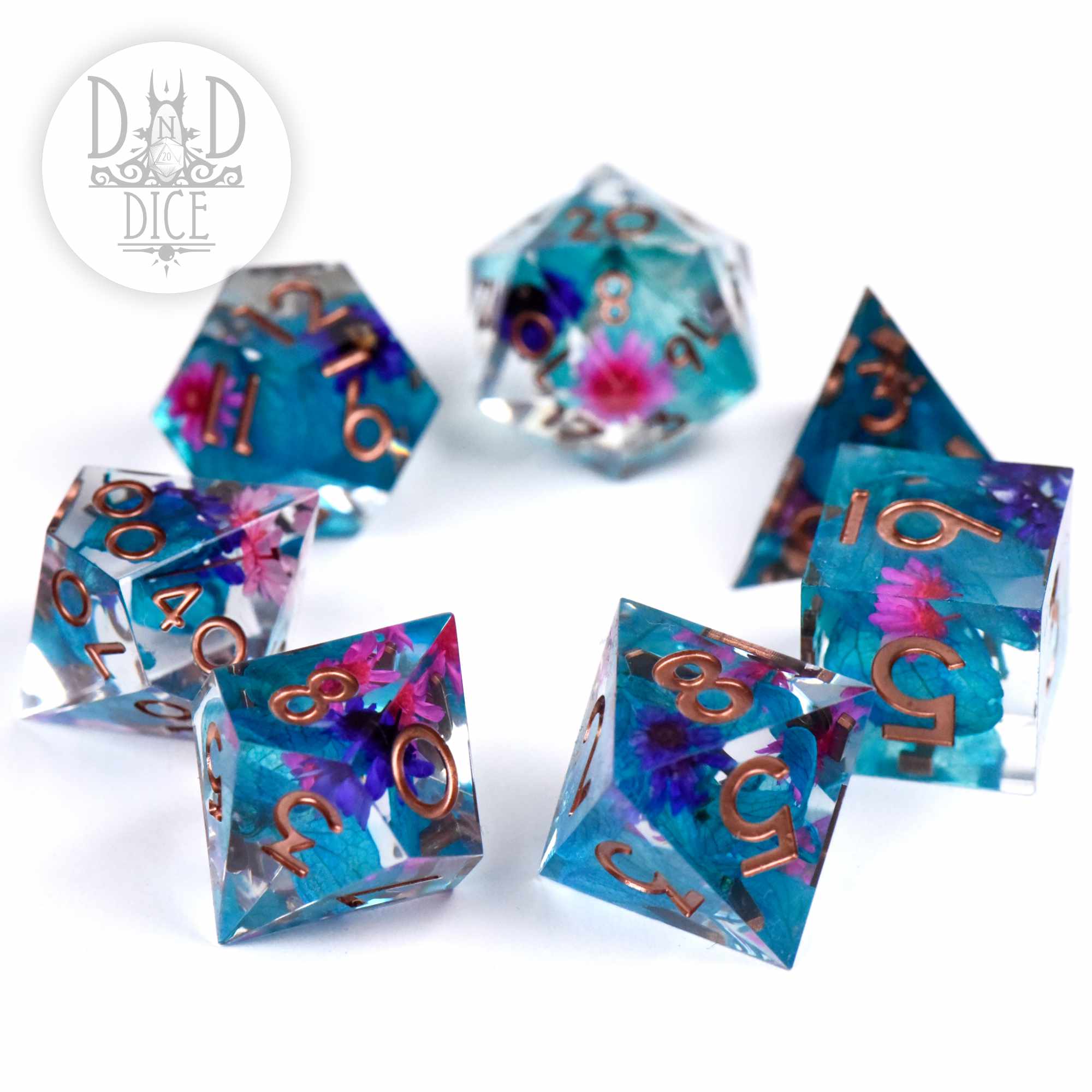 Autumn Sanctuary Handmade Dice Set - Image 2