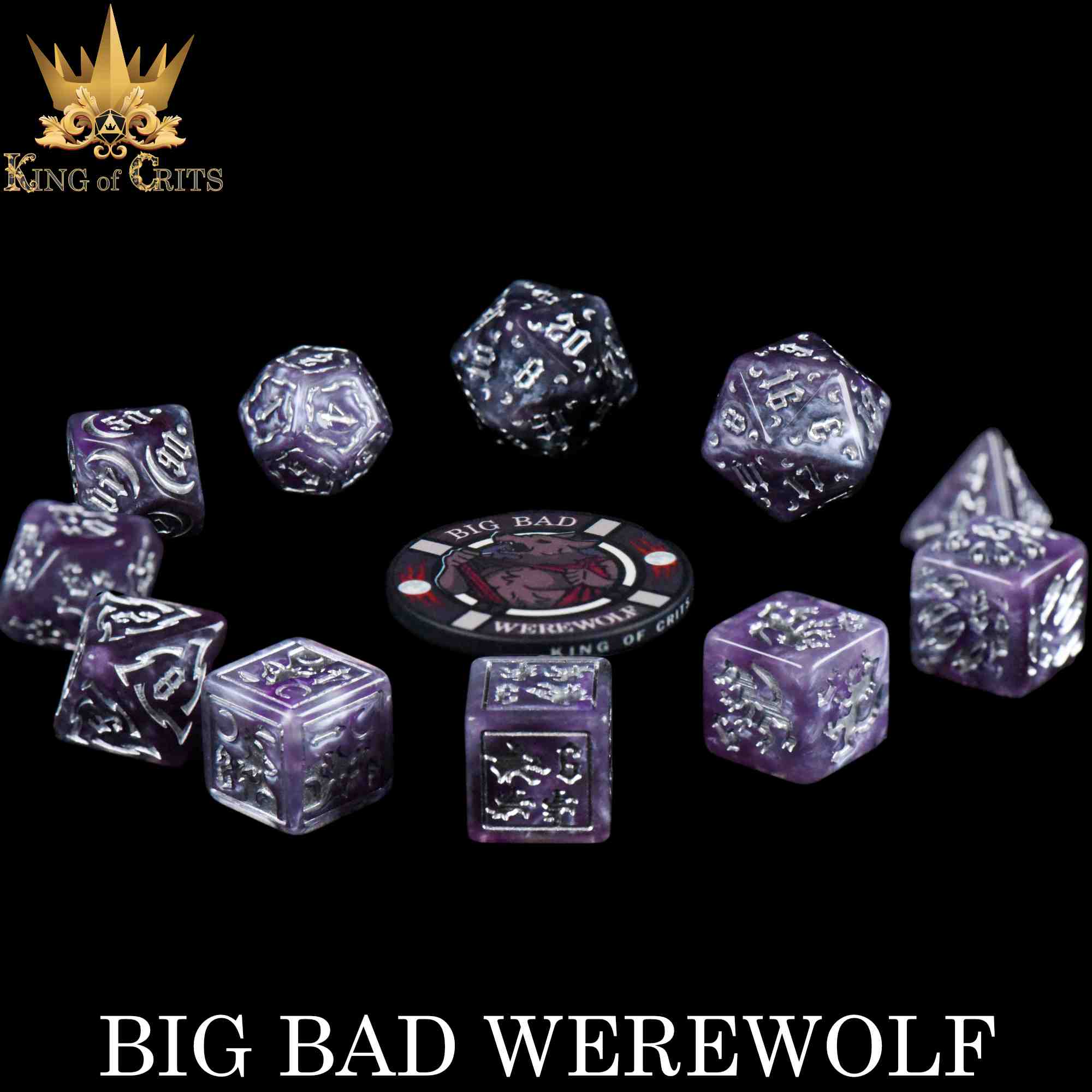 Big Bad Werewolf 11 Dice Set - Image 3