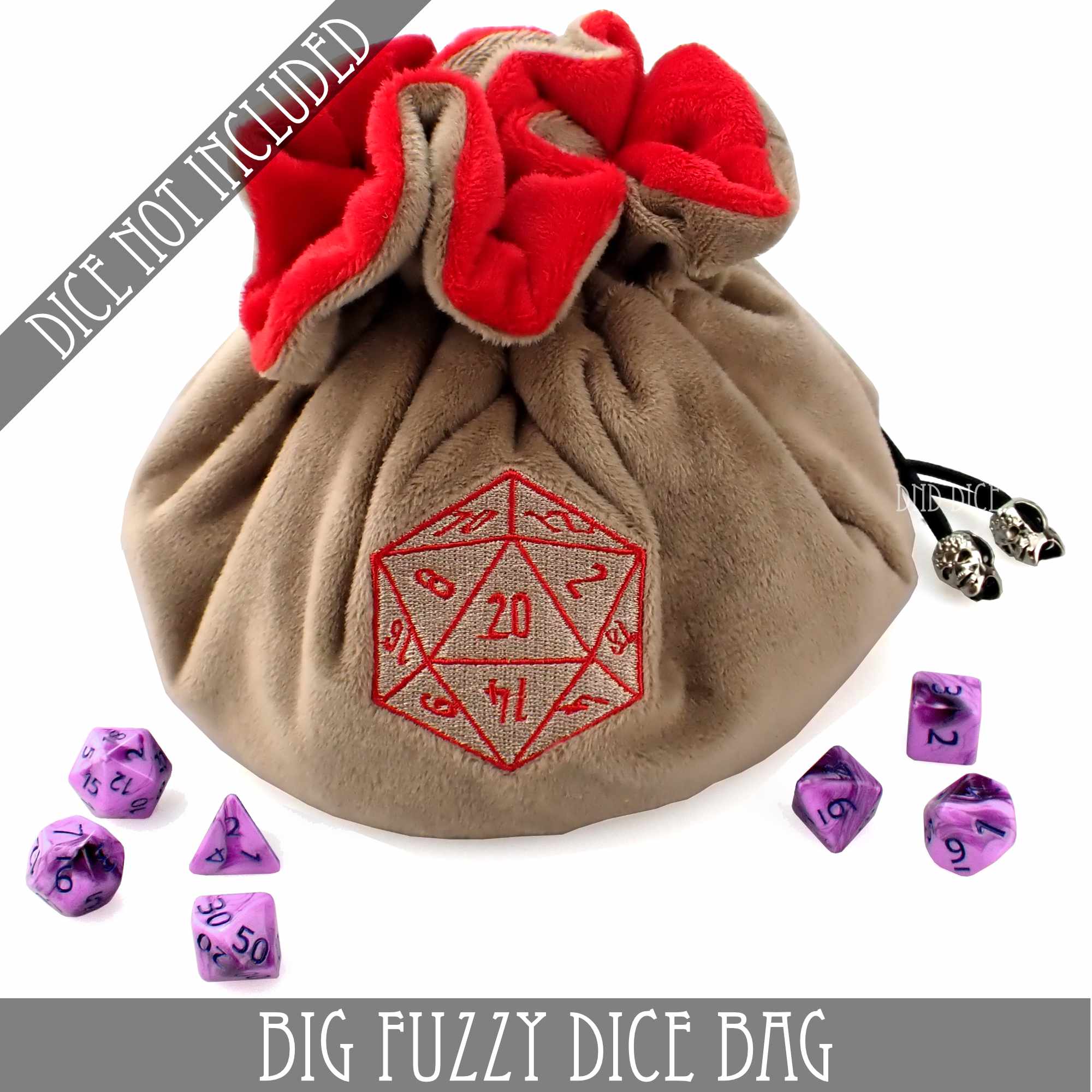 Big Fuzzy Dice Bag (6 Colors) - Image 4
