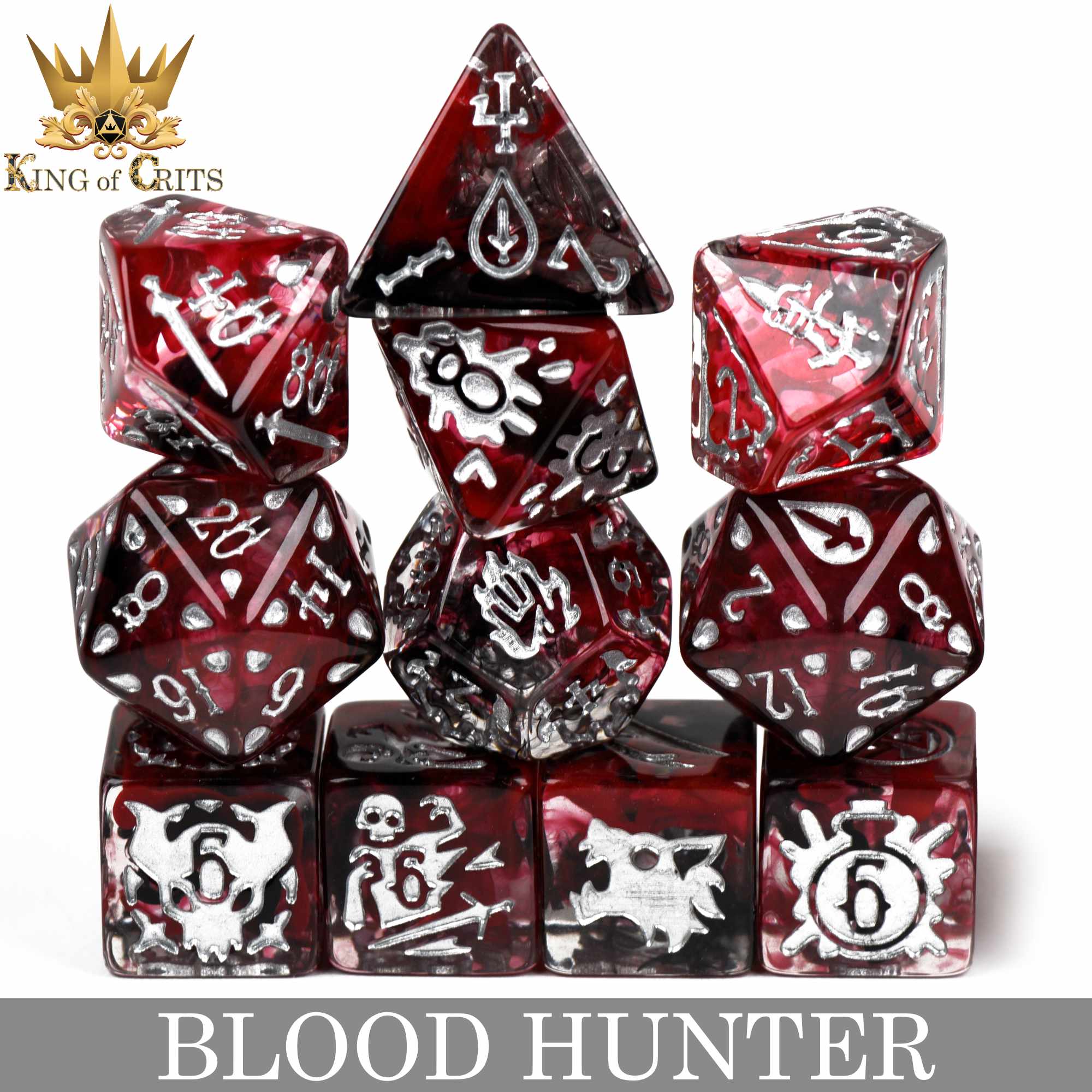 Blood Hunter 12 Dice Set - Image 2
