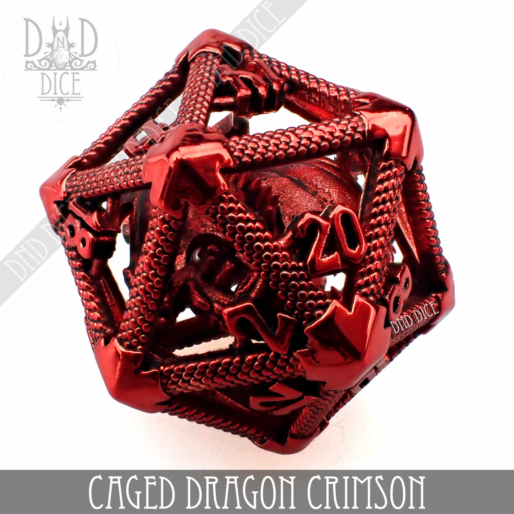 Caged Dragon D20 (6 Colors) - Image 3
