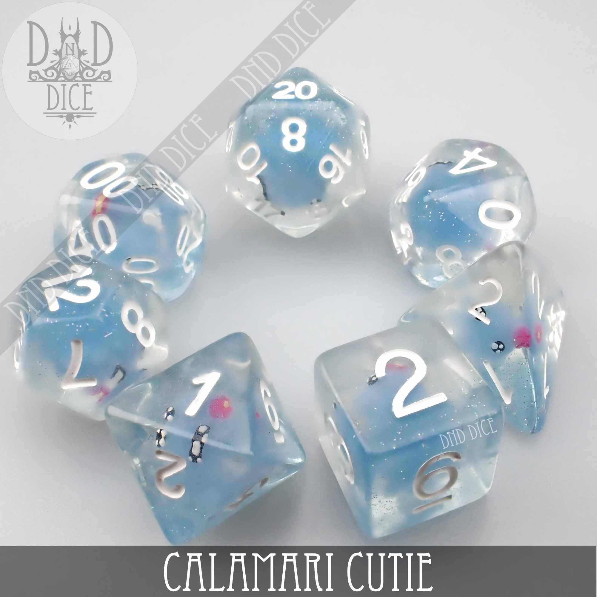 Calamari Cutie Dice Set - Image 3