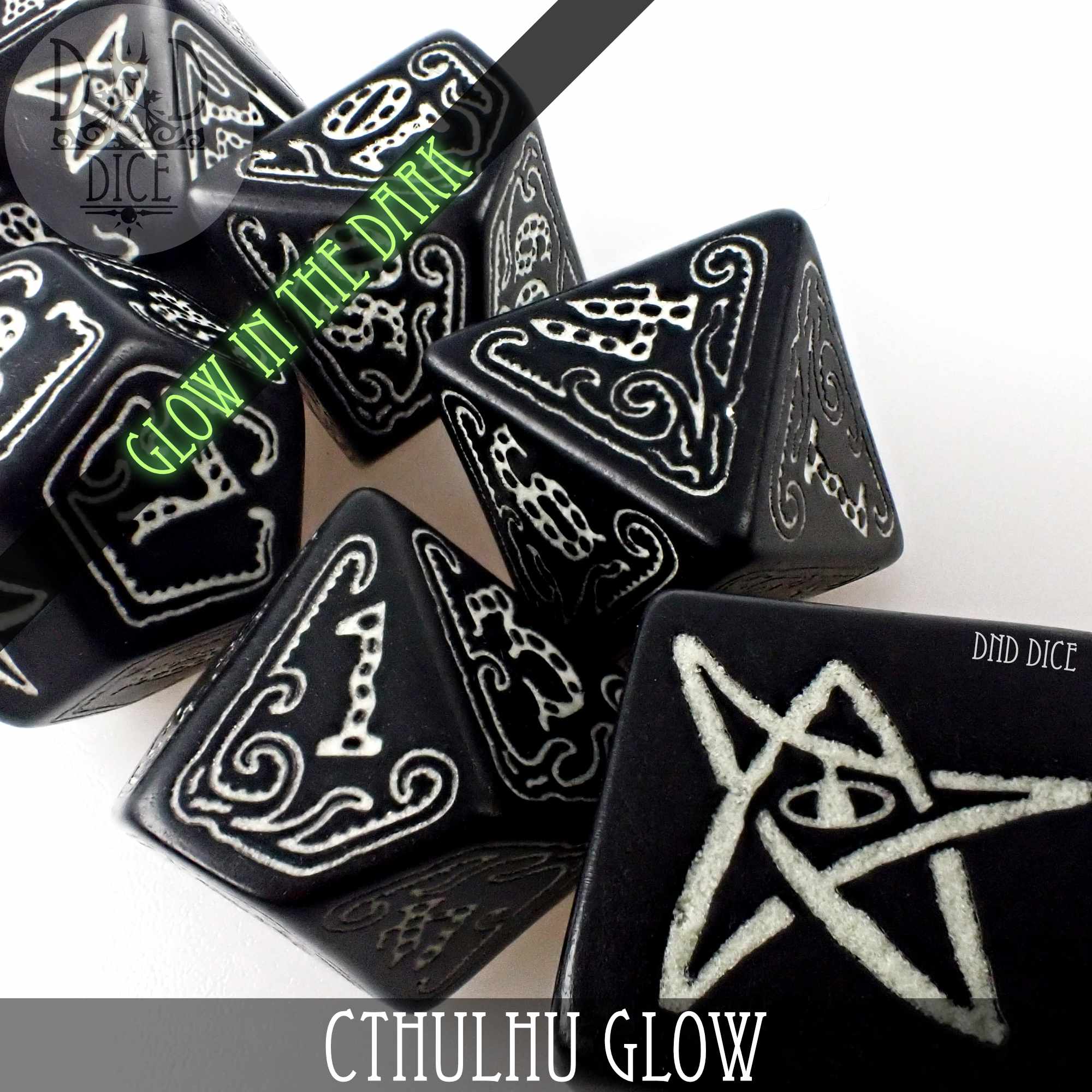 Call of Cthulhu Glow in the Dark Dice Set - Image 4