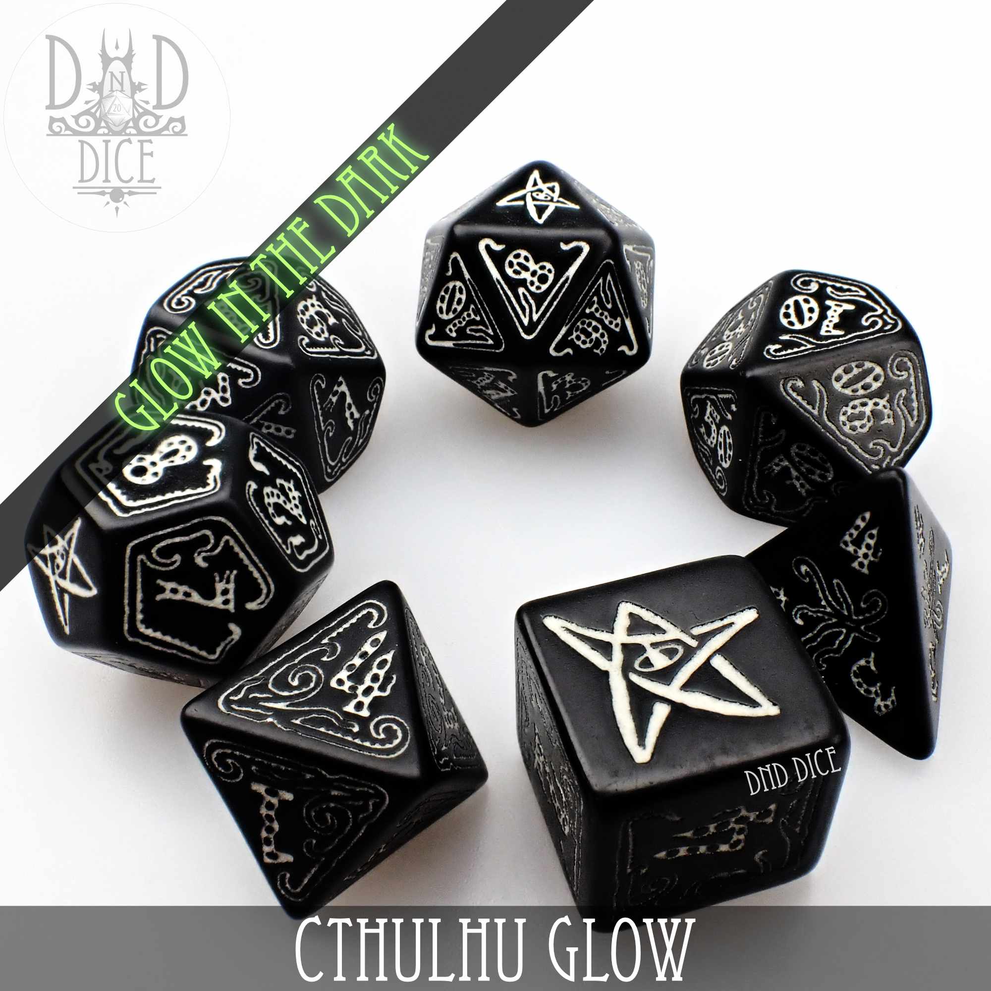 Call of Cthulhu Glow in the Dark Dice Set - Image 5