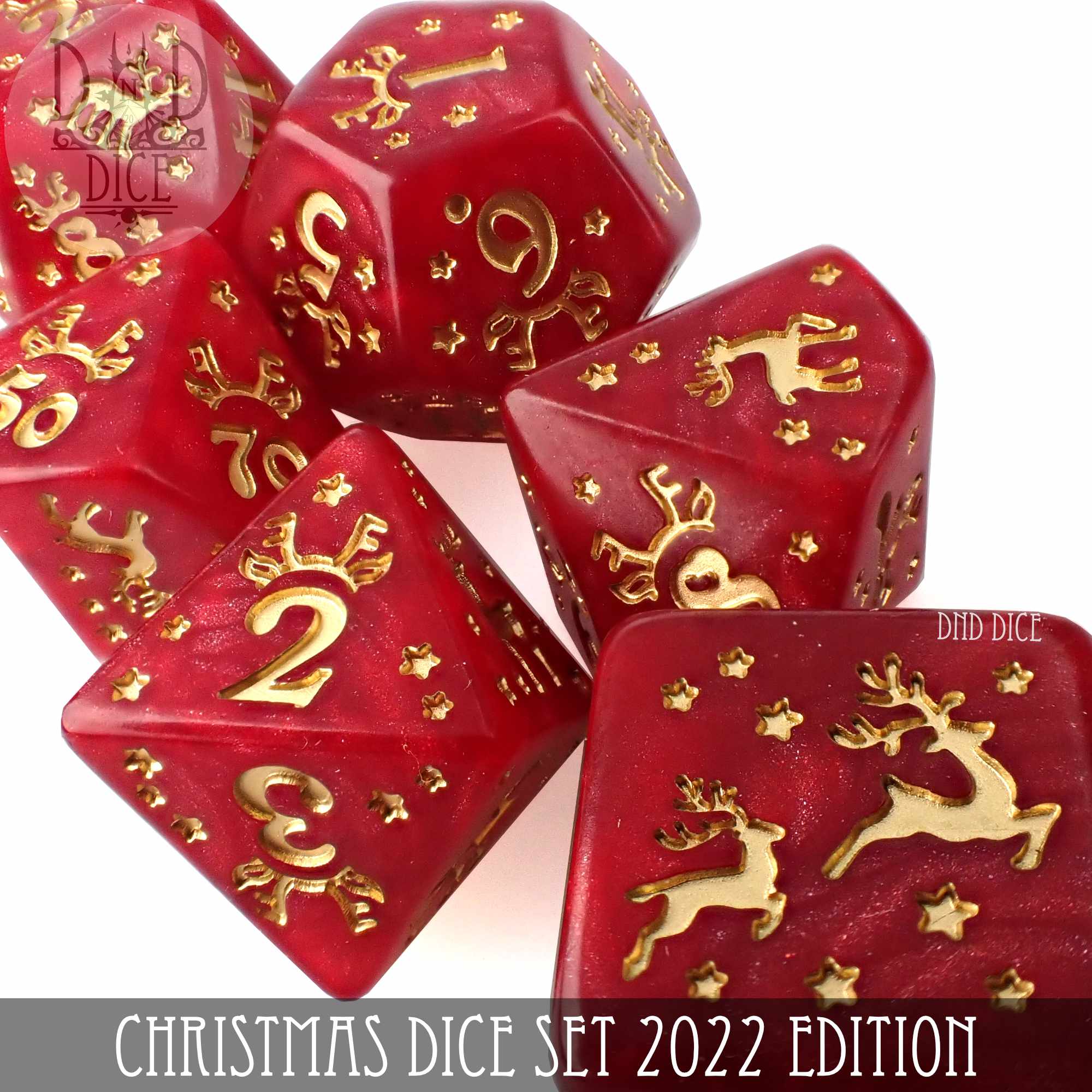 Christmas 2022 Dice Set - Image 2