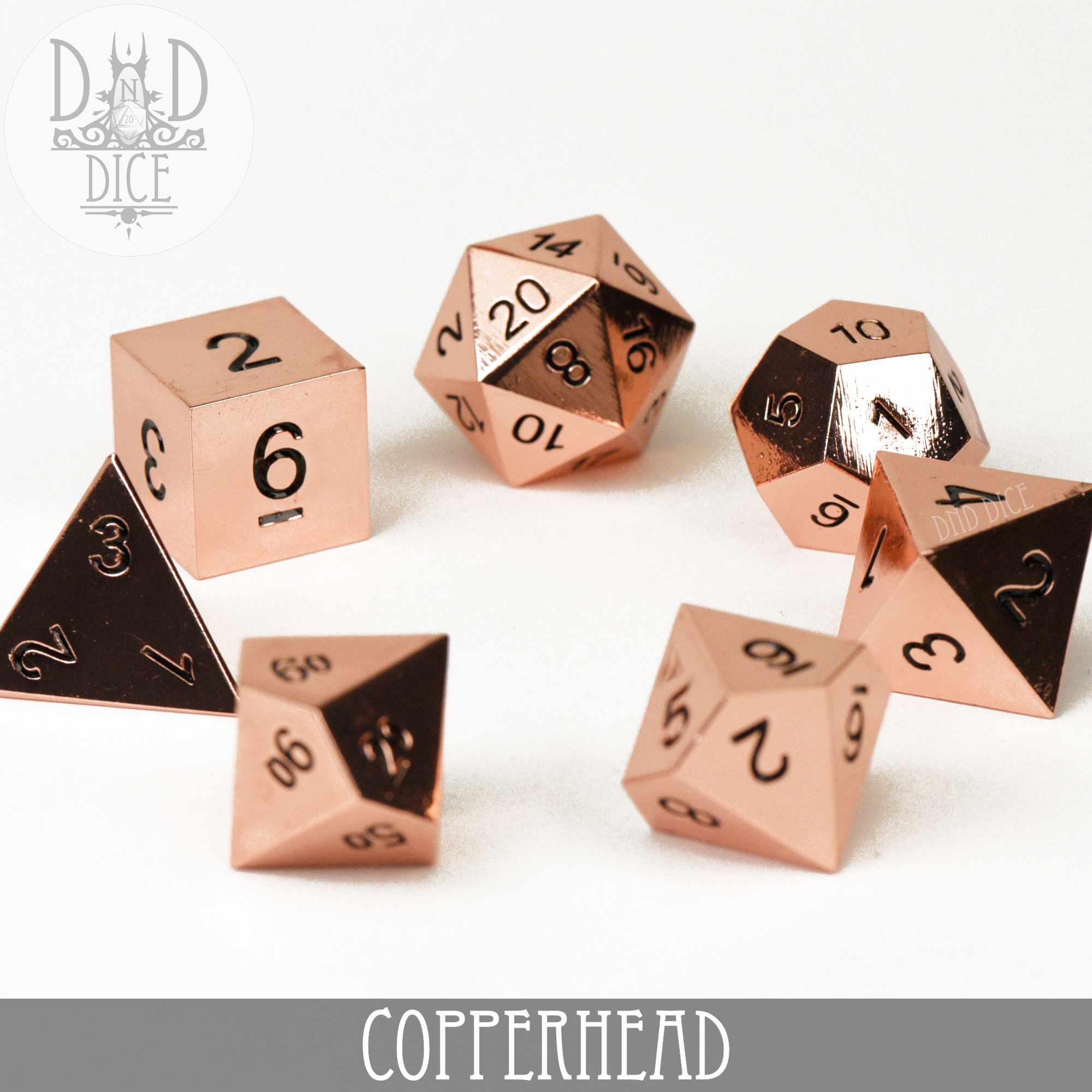 Copperhead Metal Dice Set - Image 3