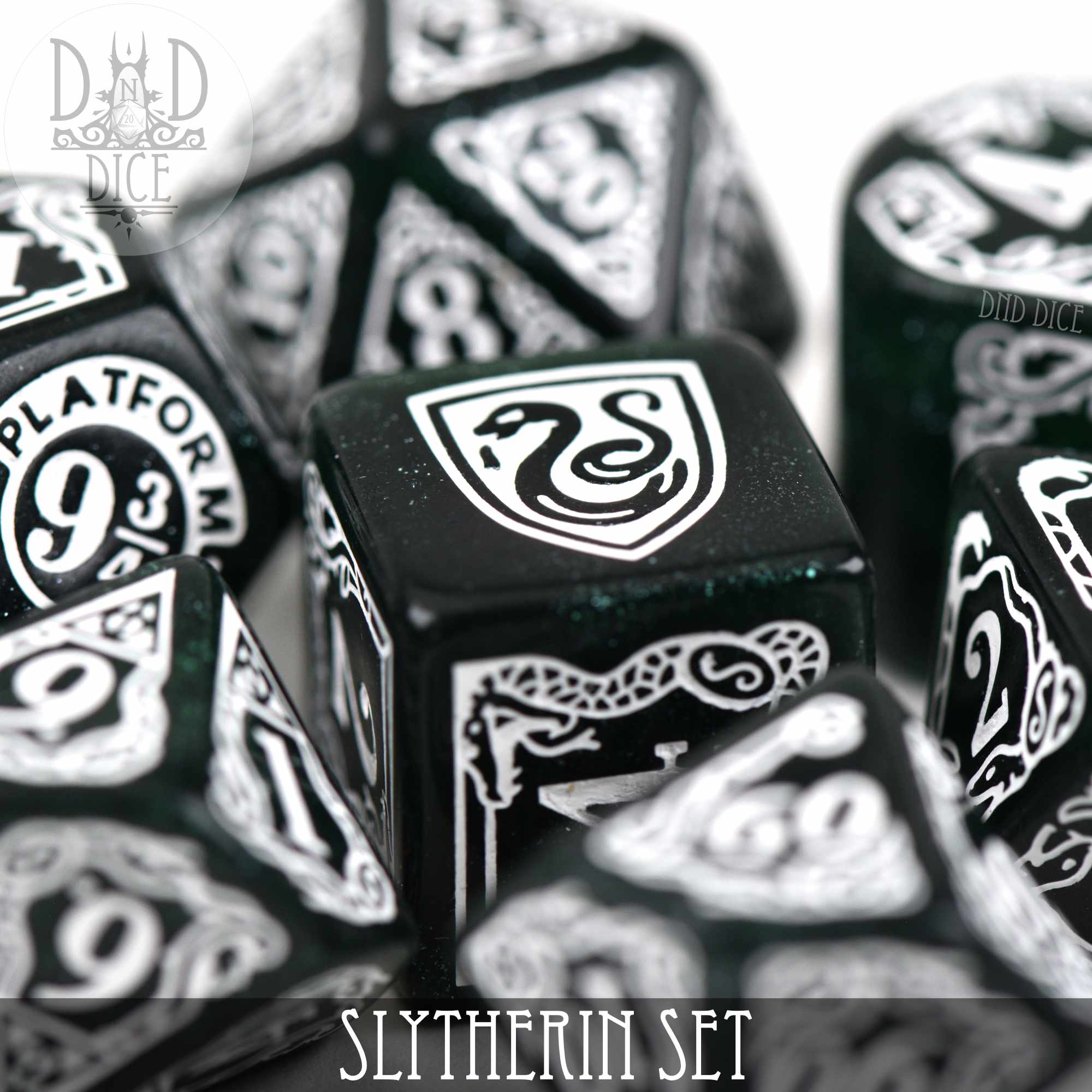 Harry Potter - Slytherin Dice Set - Image 2
