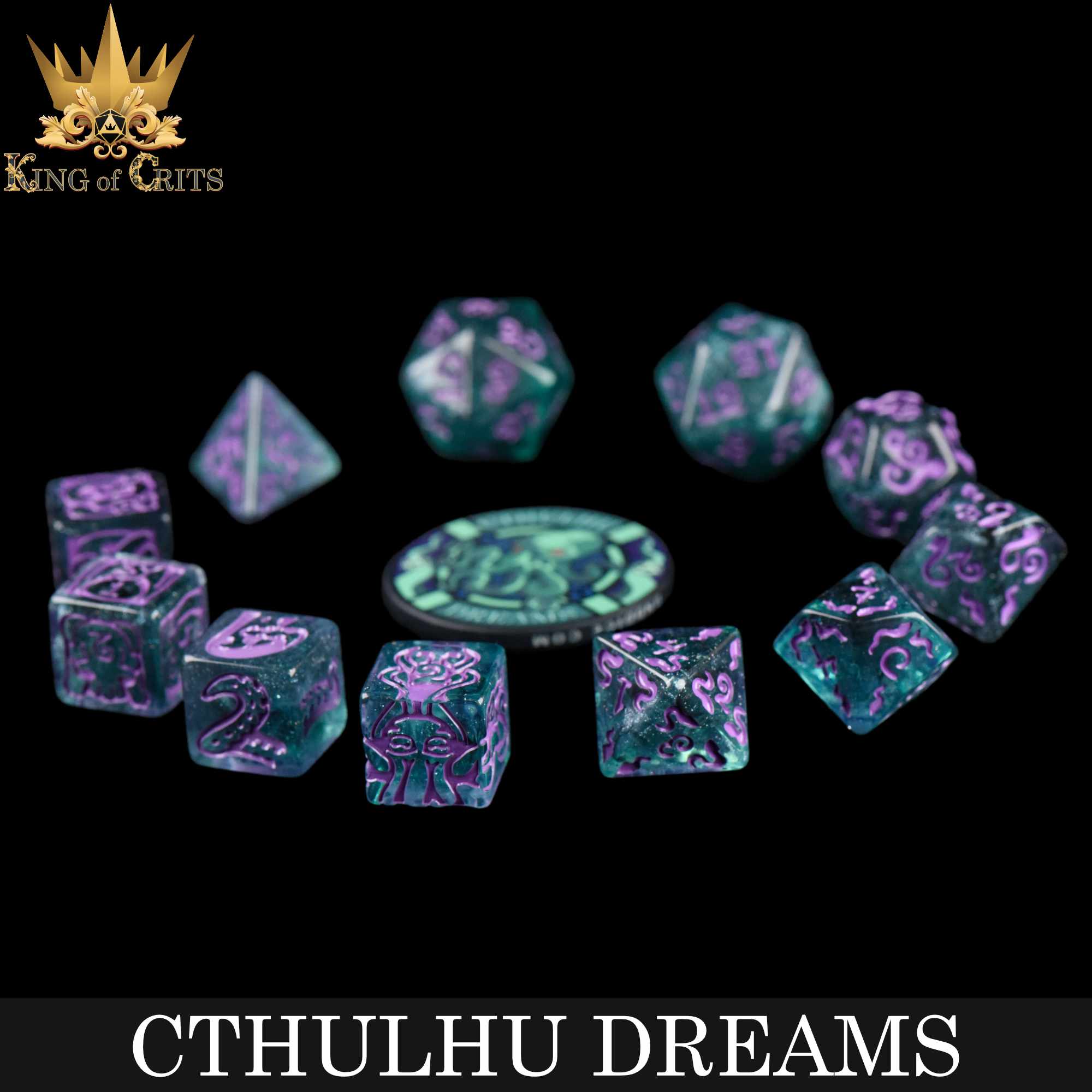 Cthulhu Dreams 11 Dice Set - Image 3
