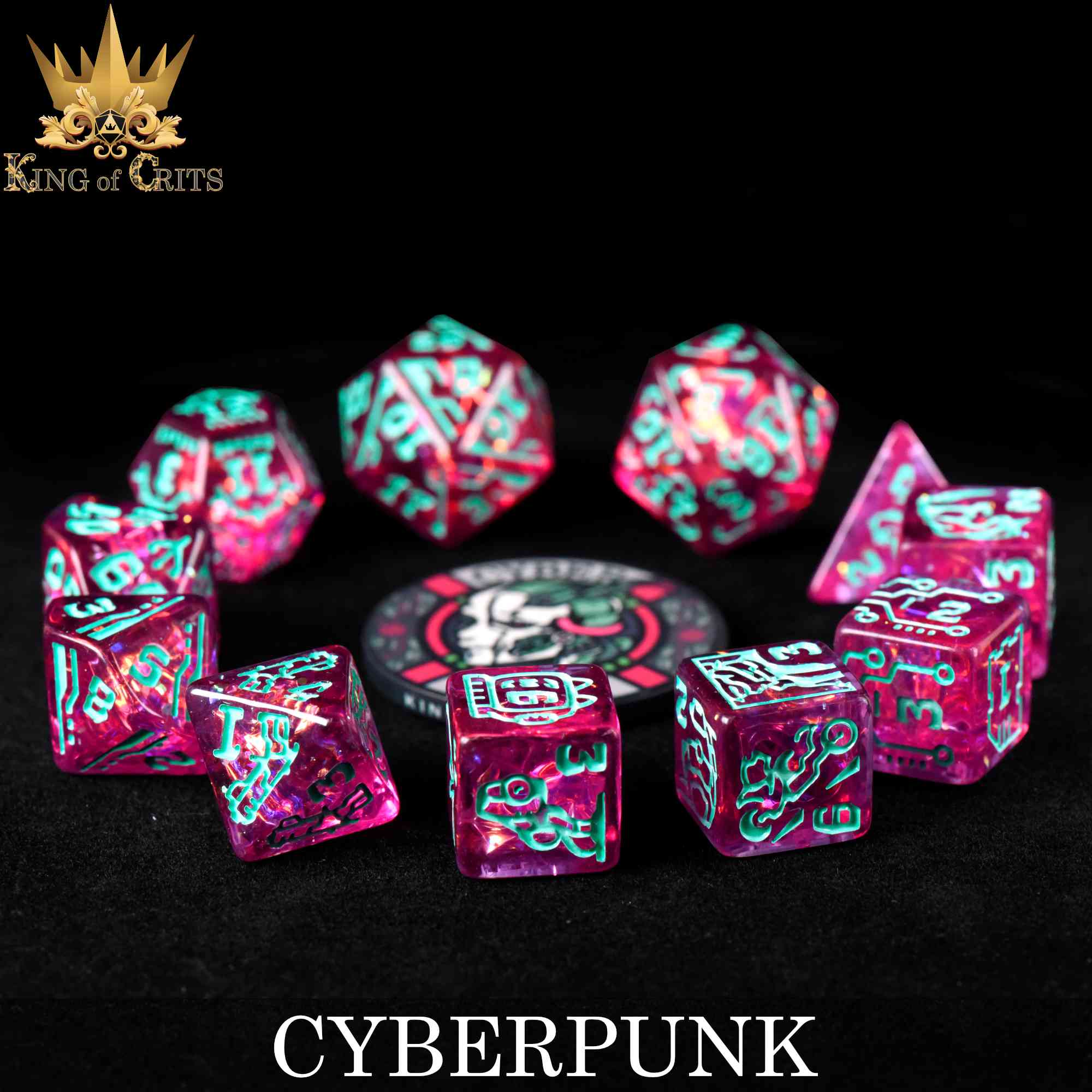Cyberpunk 11 Dice Set - Image 3