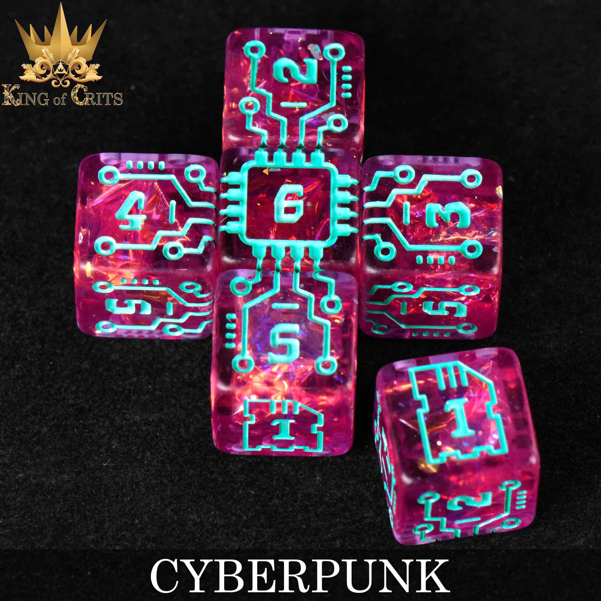 Cyberpunk 11 Dice Set - Image 4
