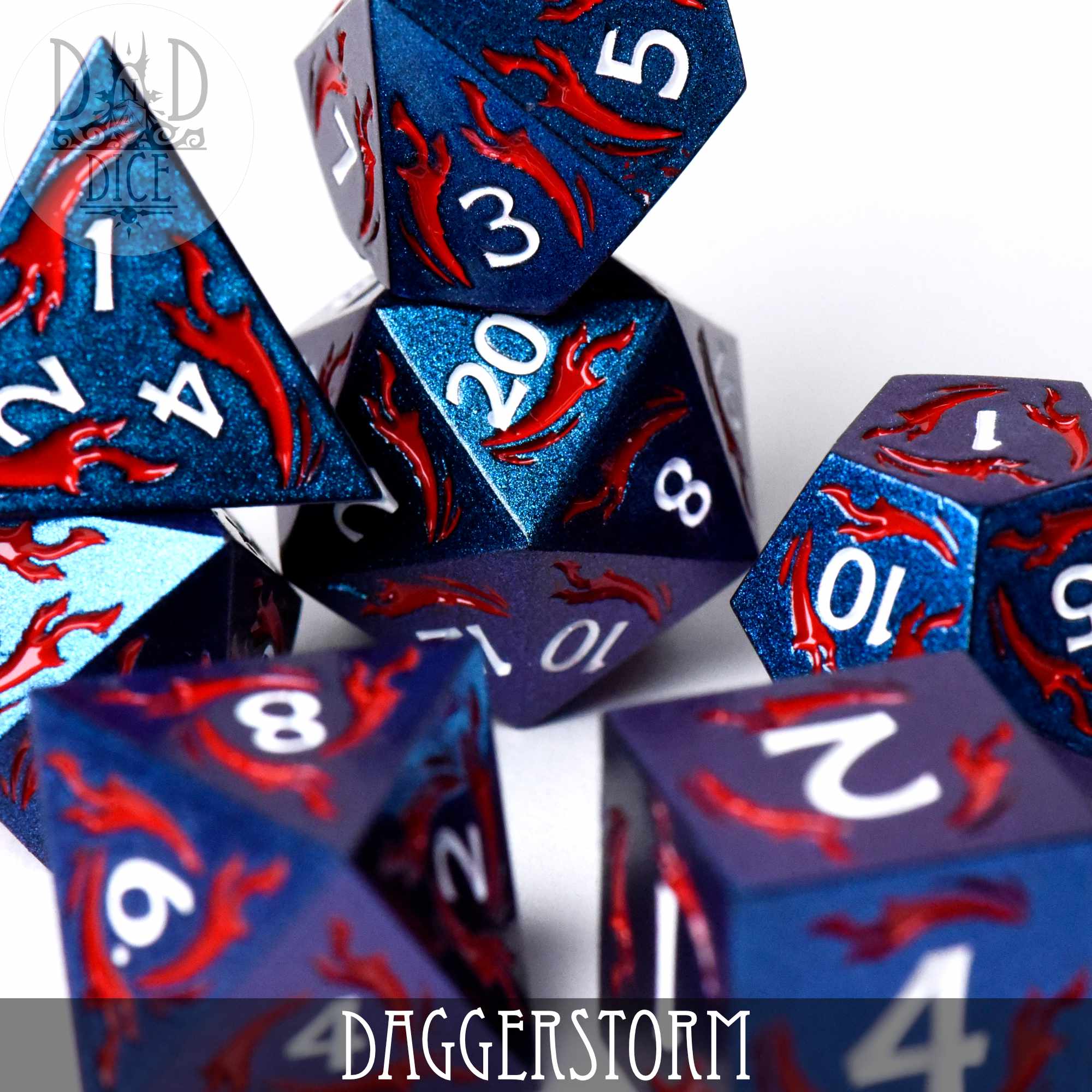 Daggerstorm Metal Dice Set - Image 2