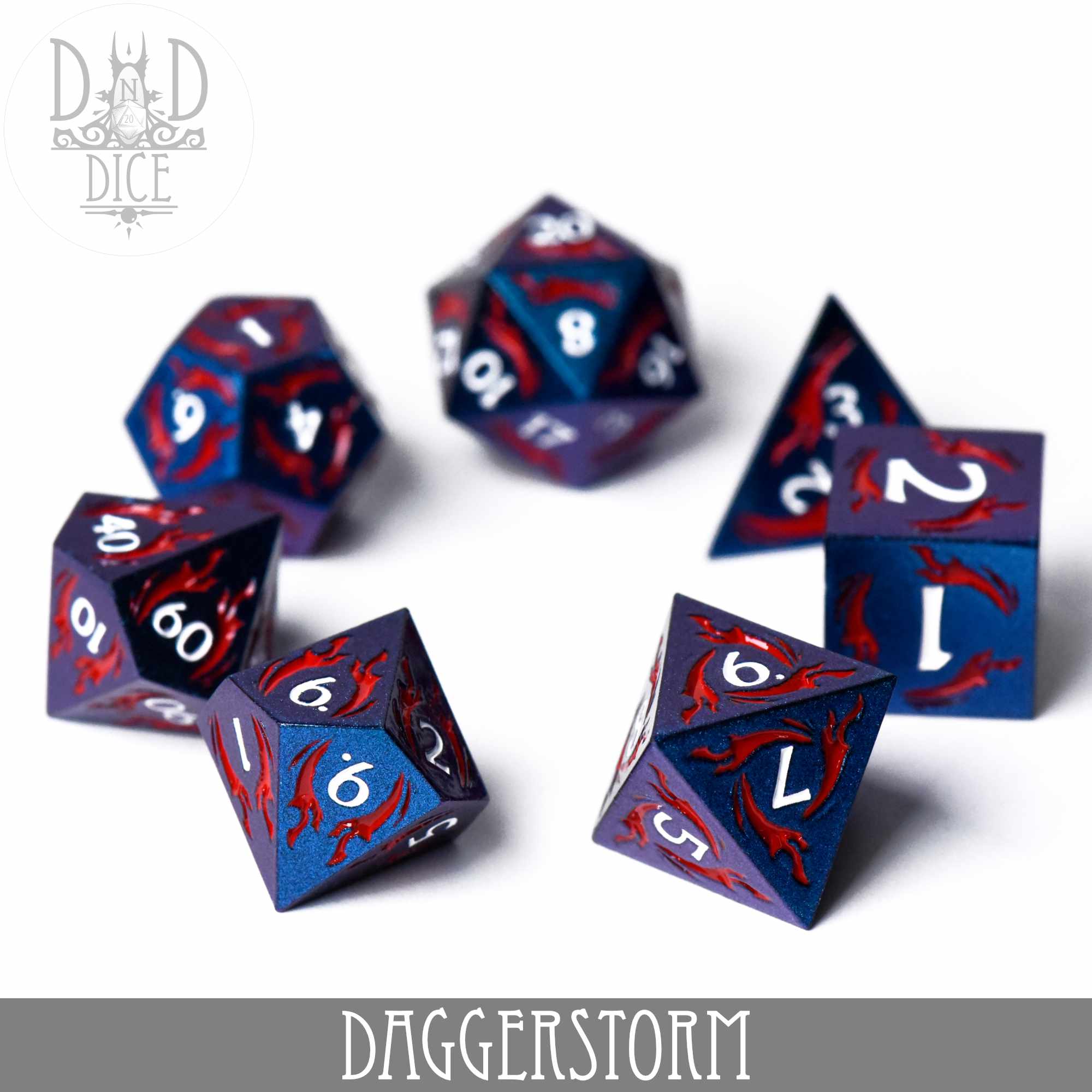 Daggerstorm Metal Dice Set - Image 3