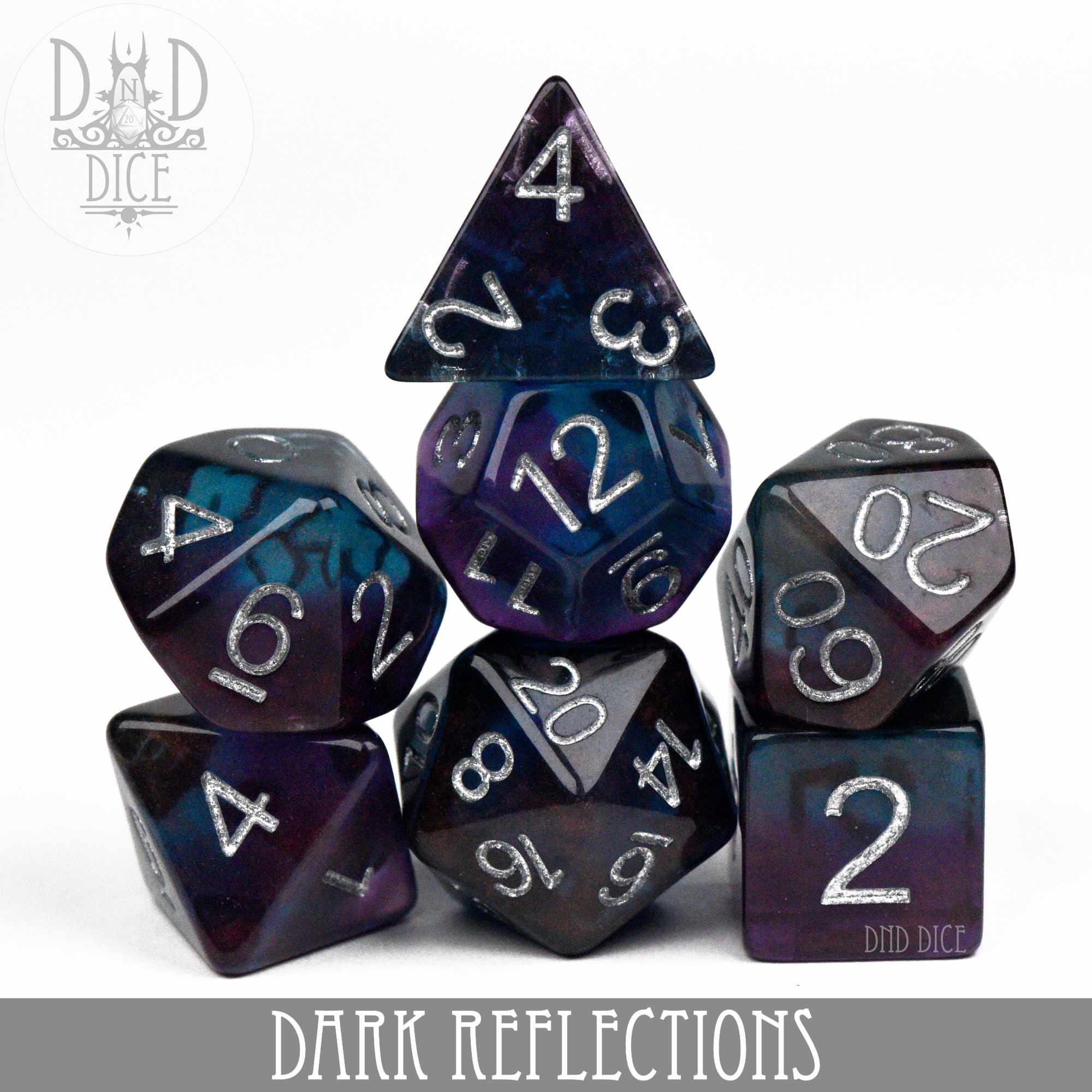 Dark Reflections Dice Set - Image 2