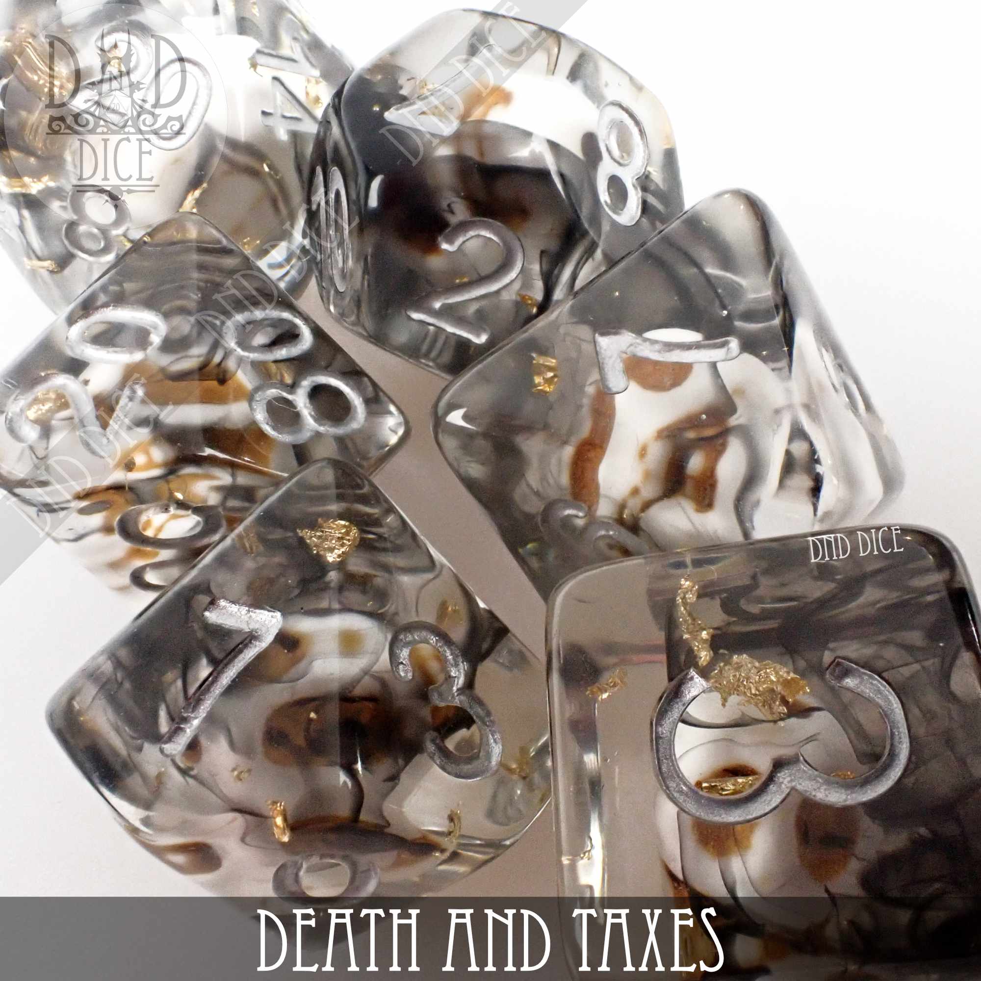 Death and Taxes Dice Set - Image 2