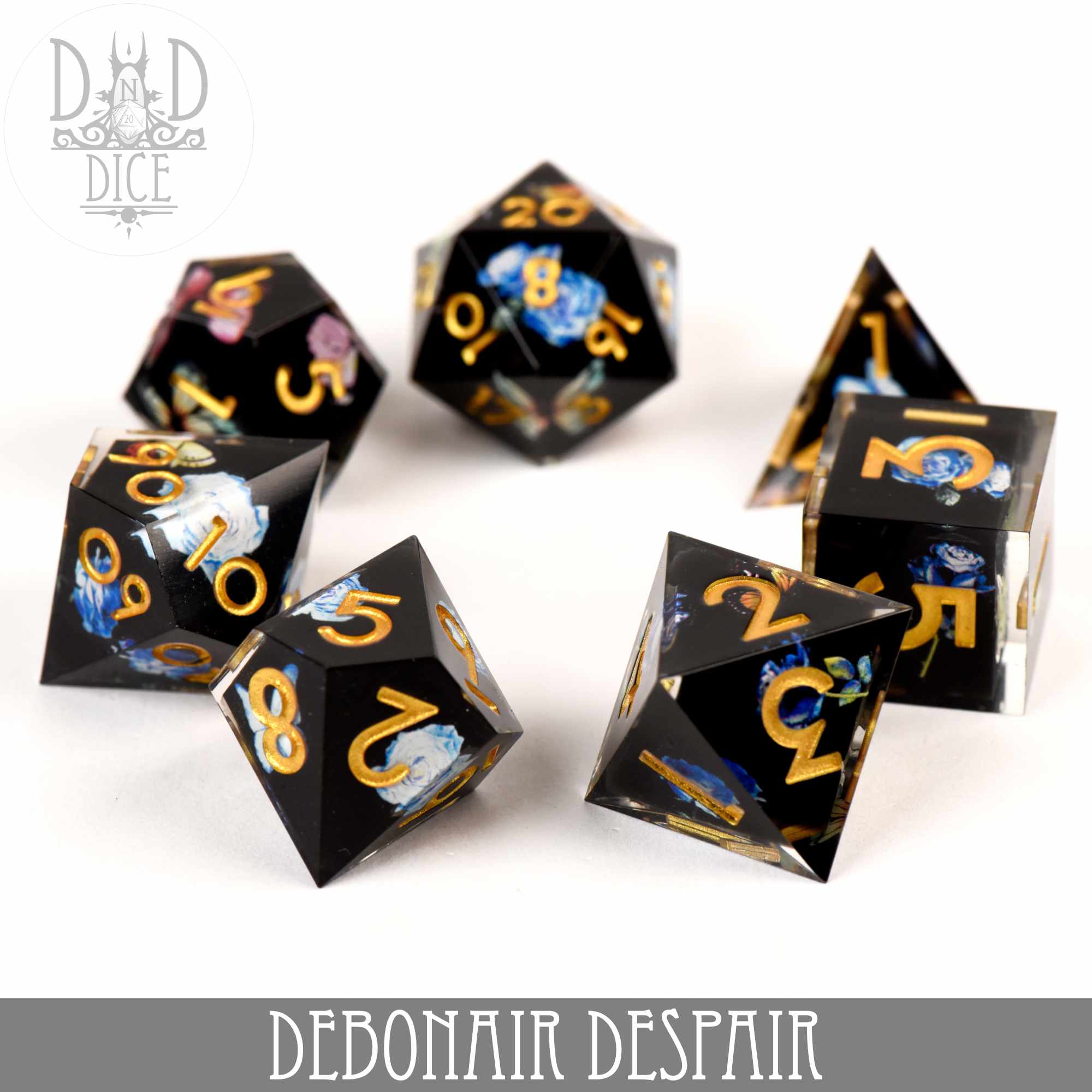 Debonair Despair Handmade Dice Set - Image 3