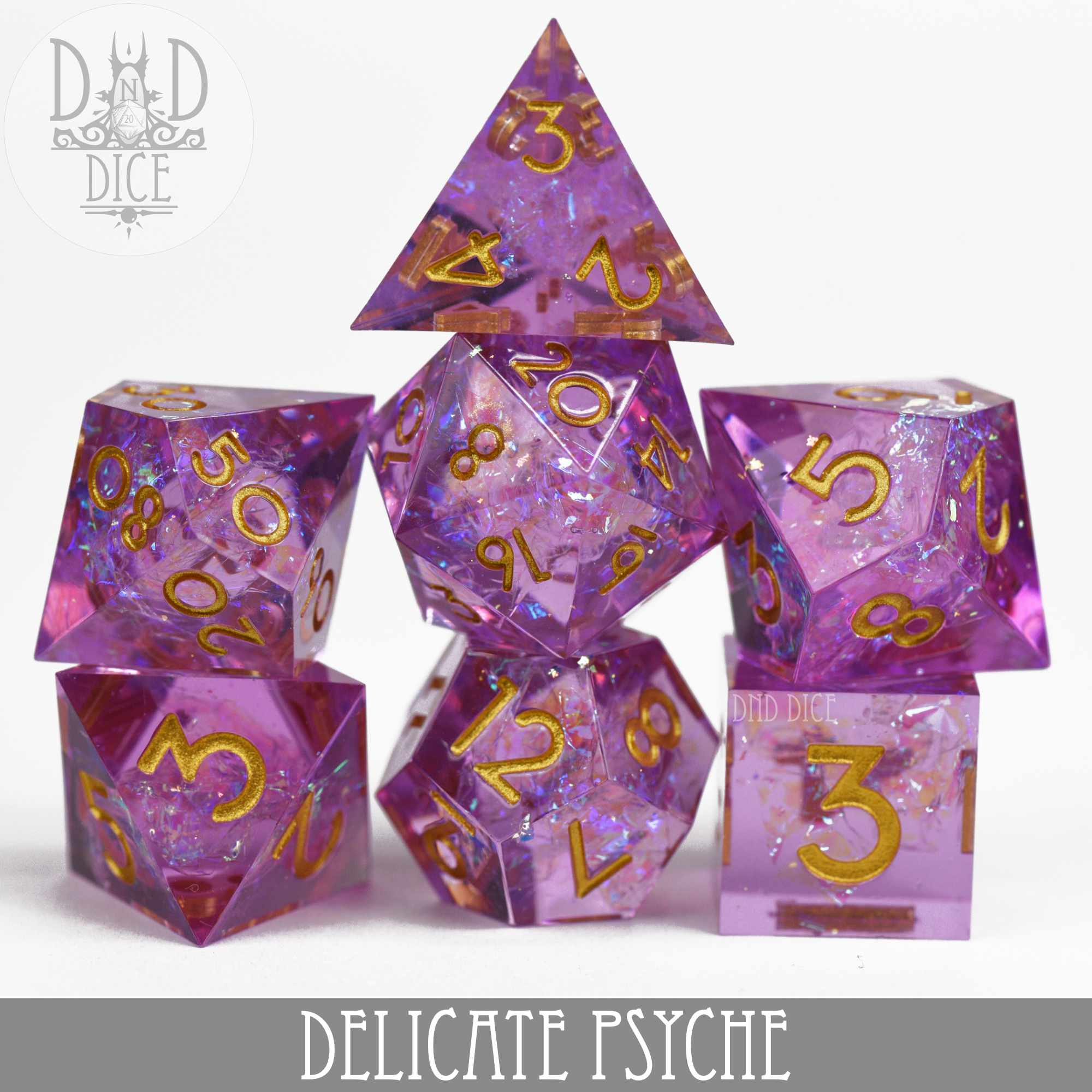 Delicate Psyche Handmade Dice Set - Image 2