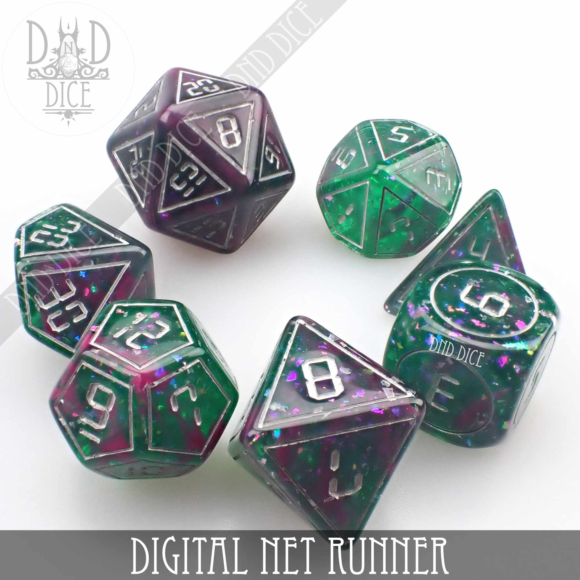 Digital Net Runner Dice Set - Image 3