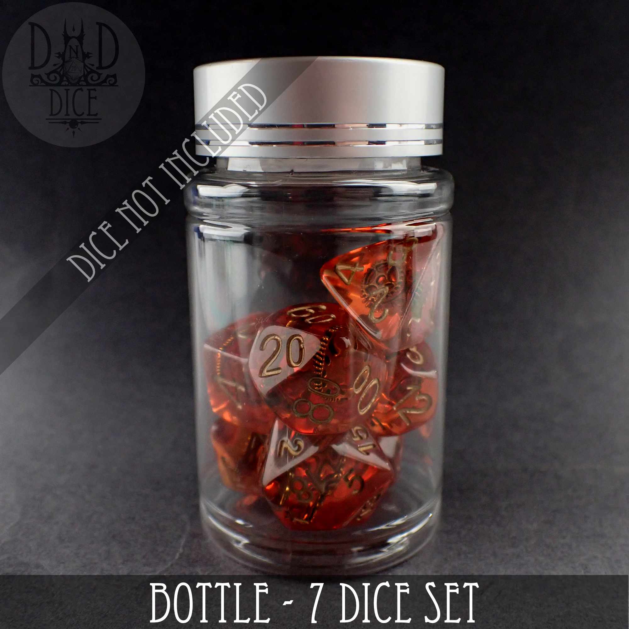 Display Bottle - 7 & 11 Dice Sets - Image 2