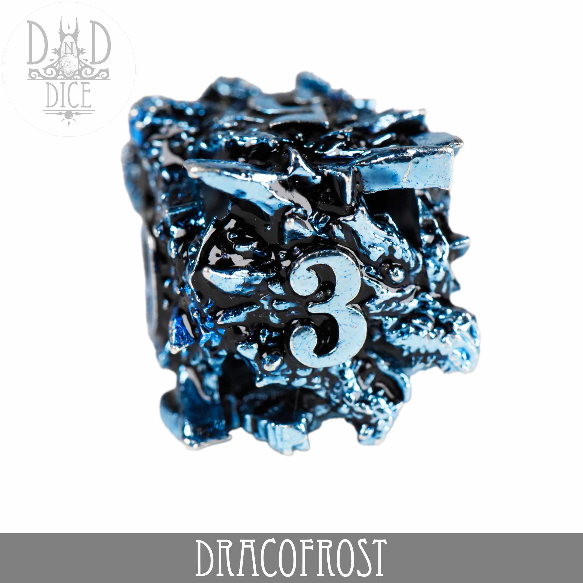 Dracofrost Metal Dice Set (Gift Box) - Image 3