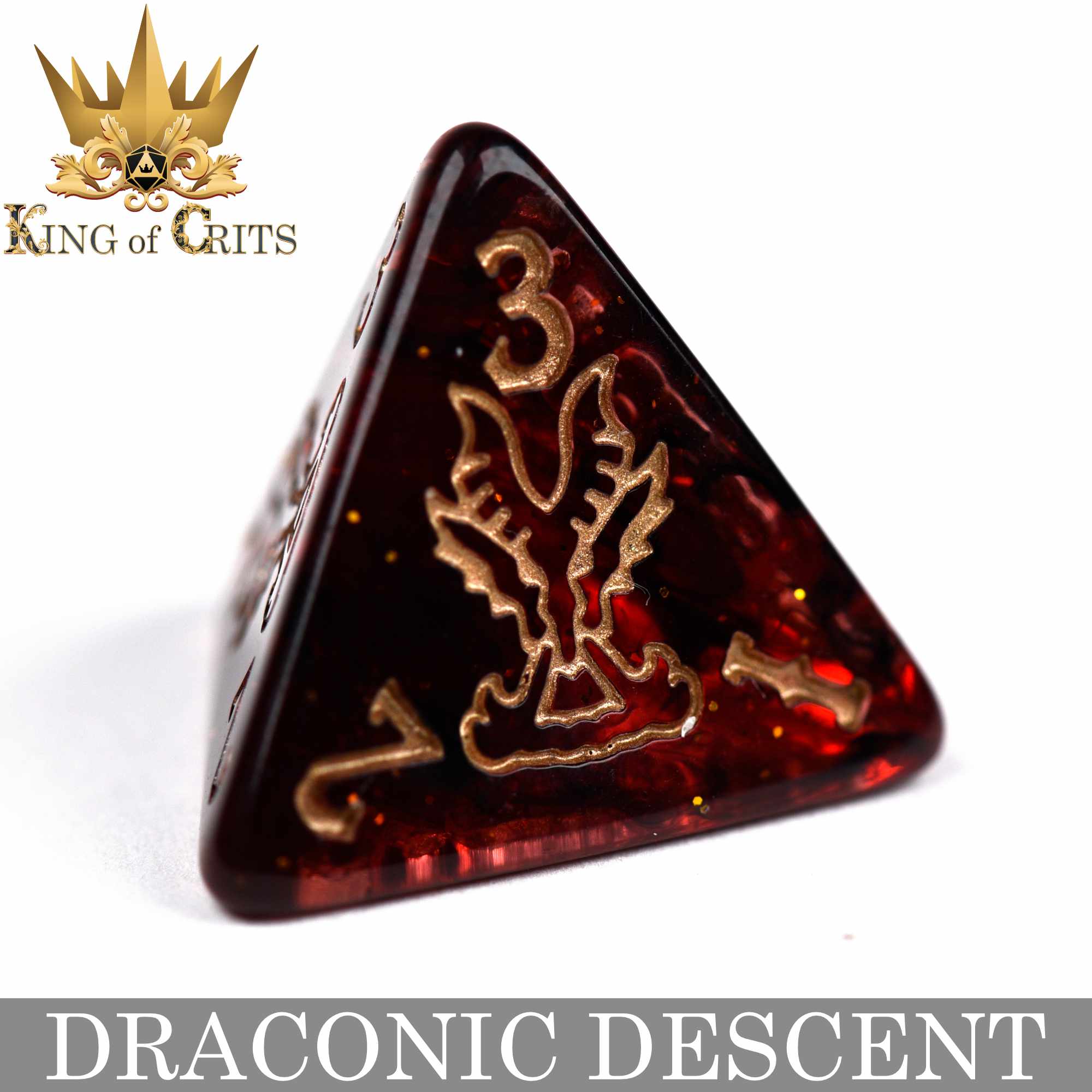 Draconic Descent 11 Dice Set - Image 7