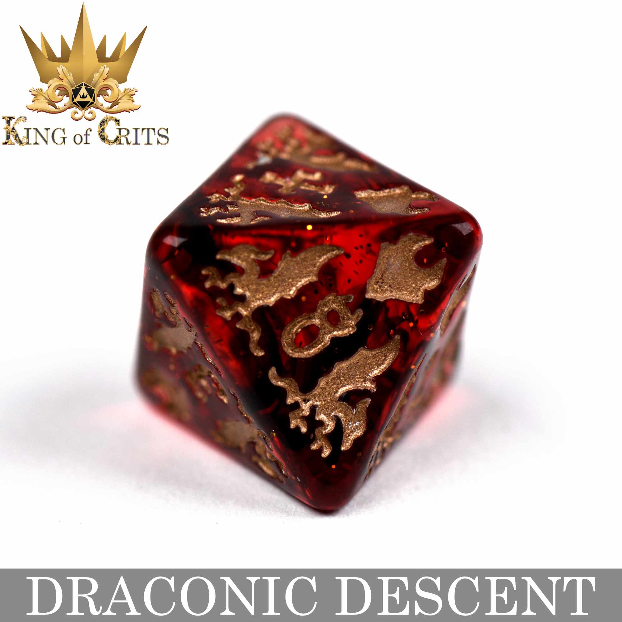 Draconic Descent 11 Dice Set - Image 9