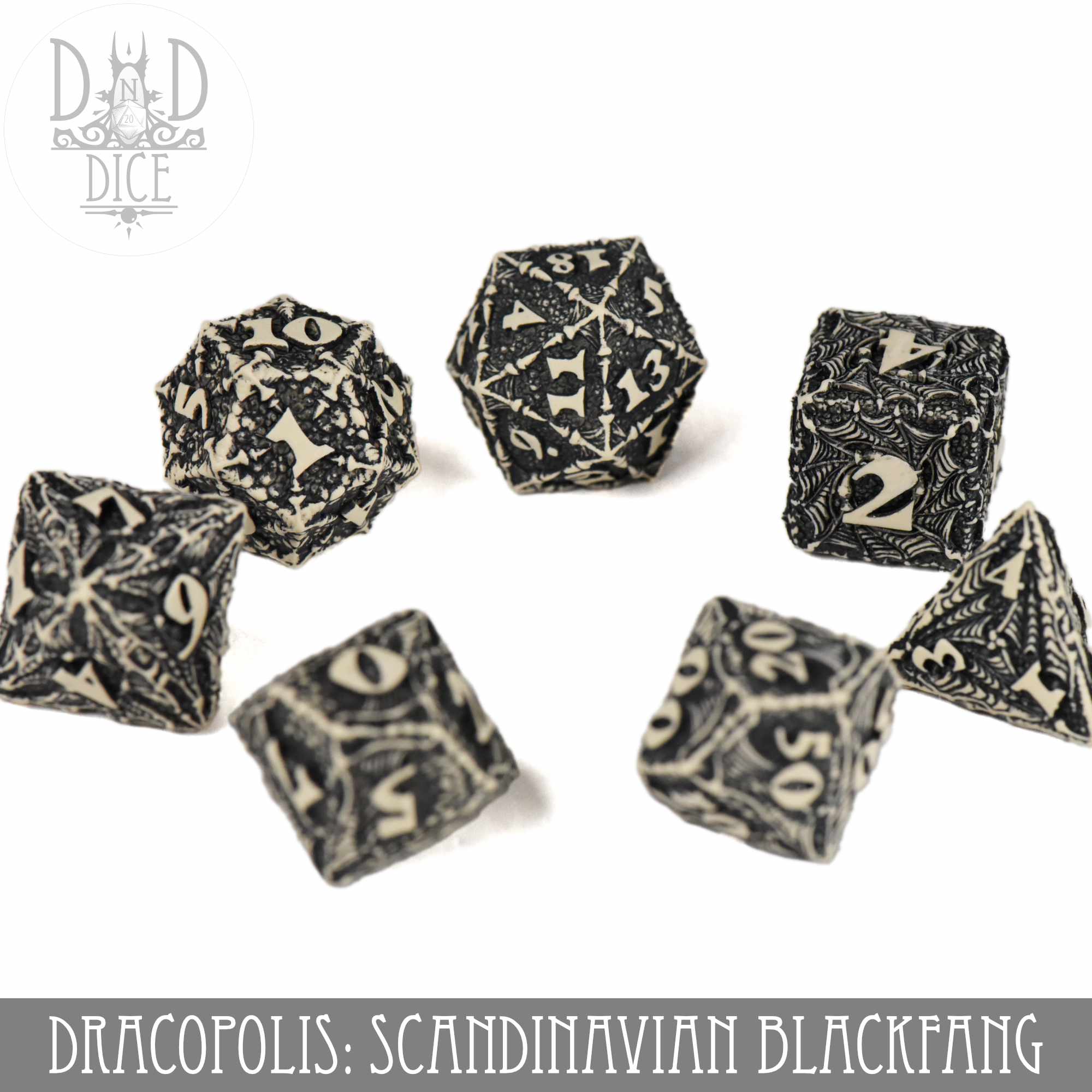 Dracopolis Blackfang Dice Set - Image 2