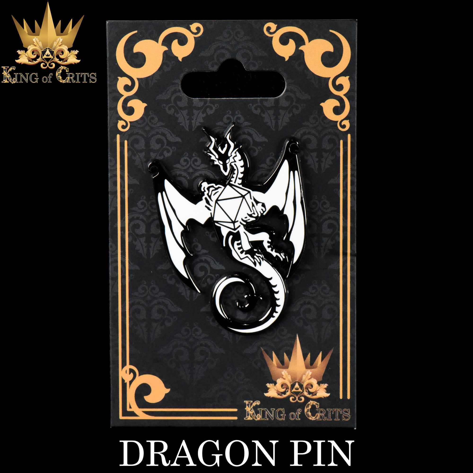 Dragon Enamel Pin - Image 3
