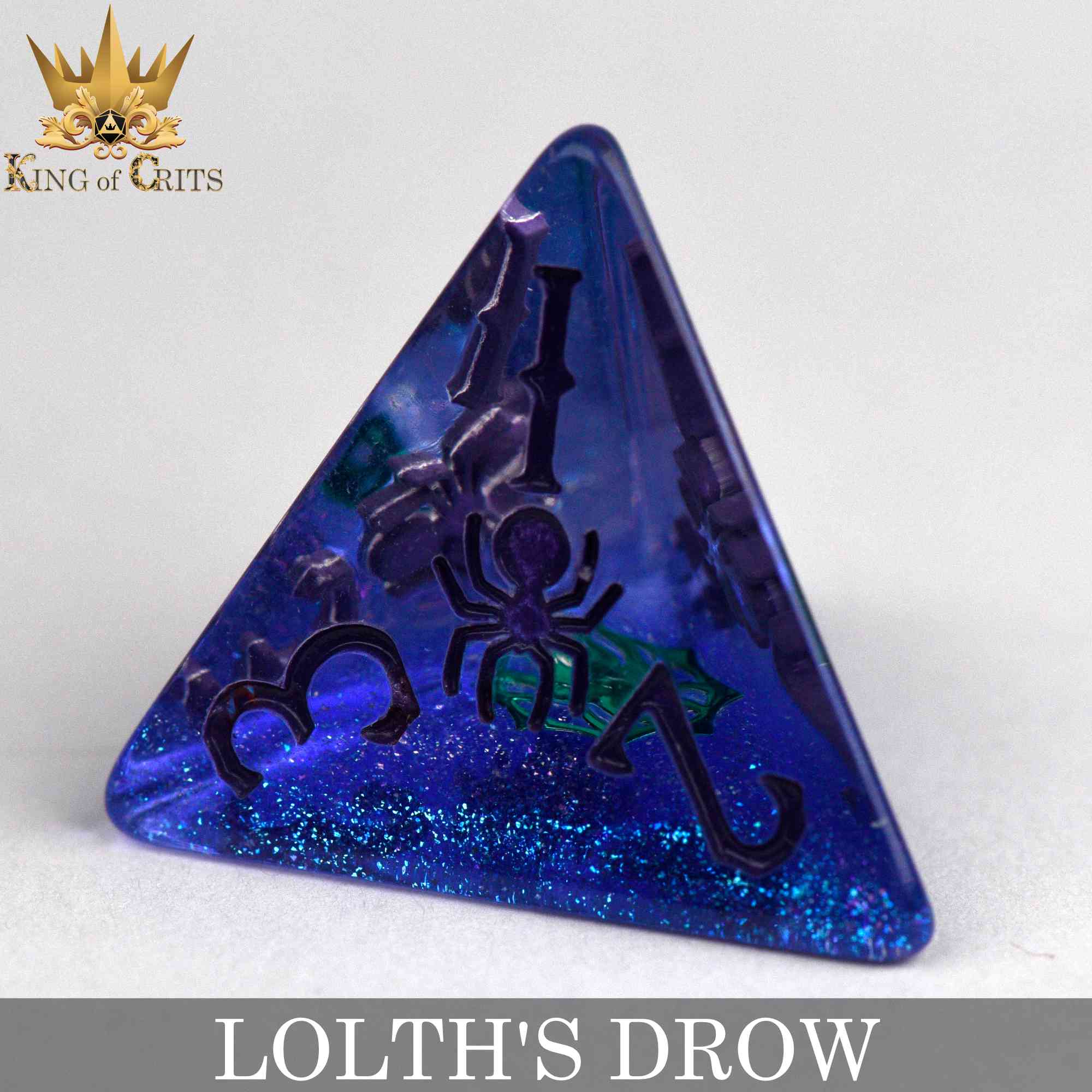 Lolth's Drow 11 Dice Set - Image 11