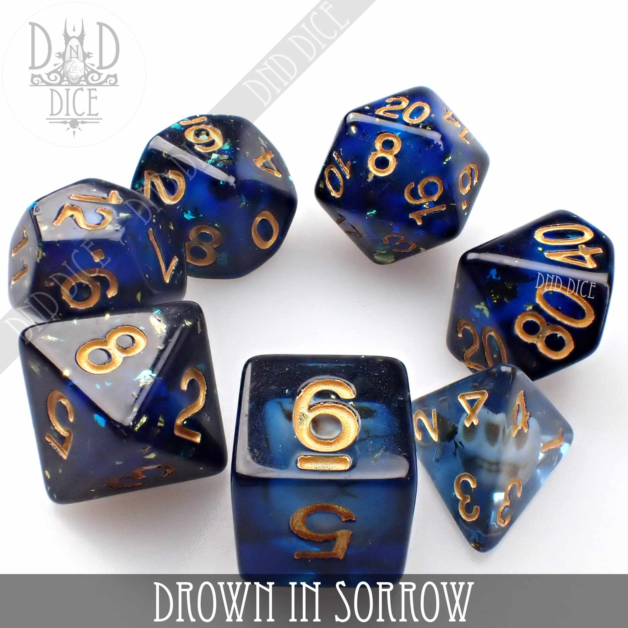Drown in Sorrow Dice Set - Image 3