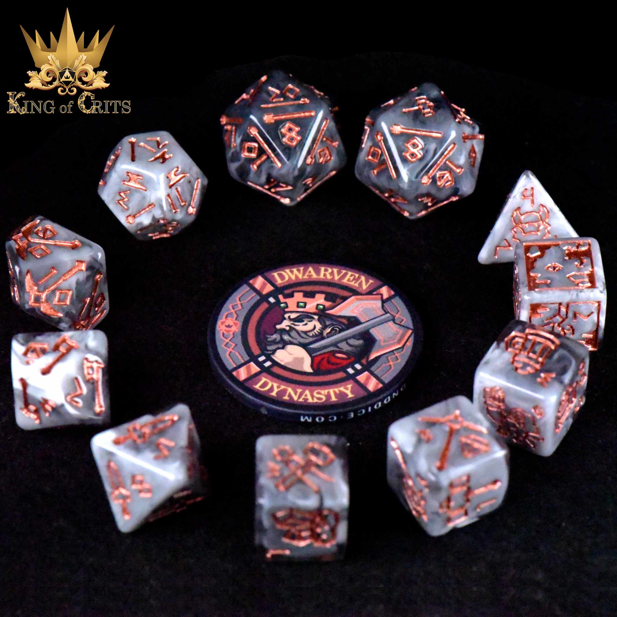 Dwarven Dynasty 11 Dice Set - Image 3