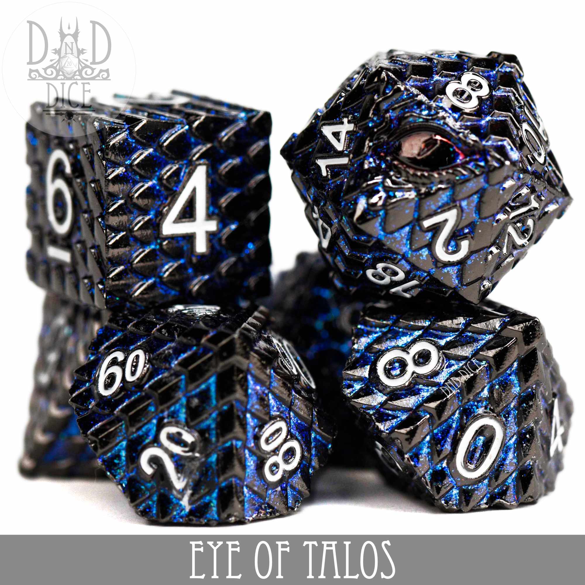 Eye of Talos Metal Dice Set - Image 2