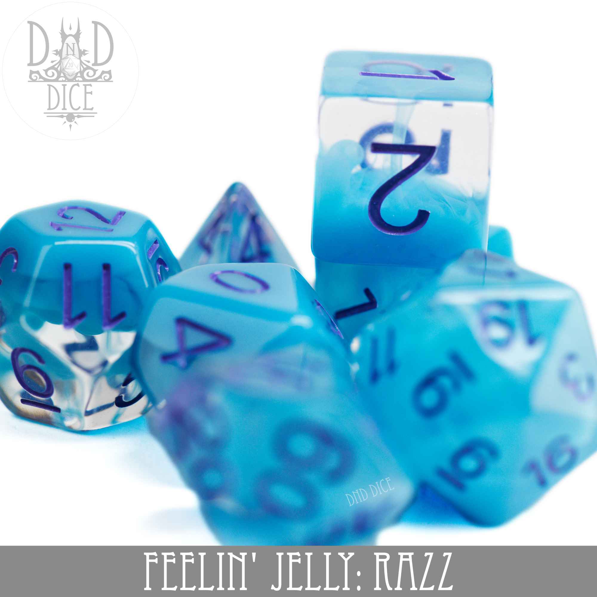 Feelin' Jelly: Razz Dice Set - Image 2