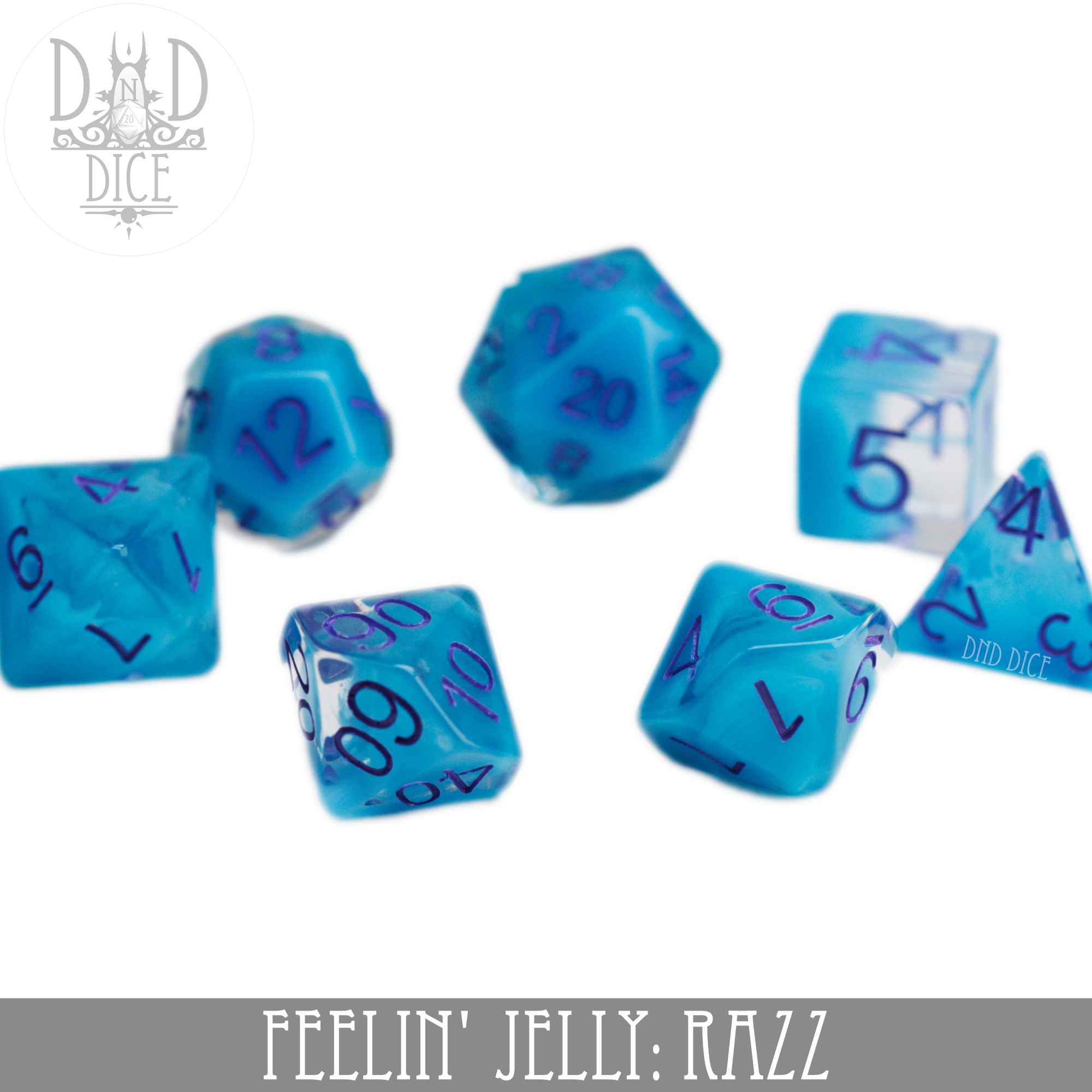 Feelin' Jelly: Razz Dice Set - Image 3