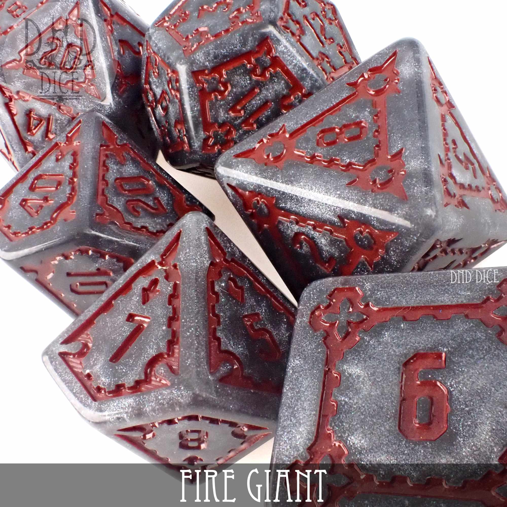 Fire Giant Dice Set (Oversize) - Image 2