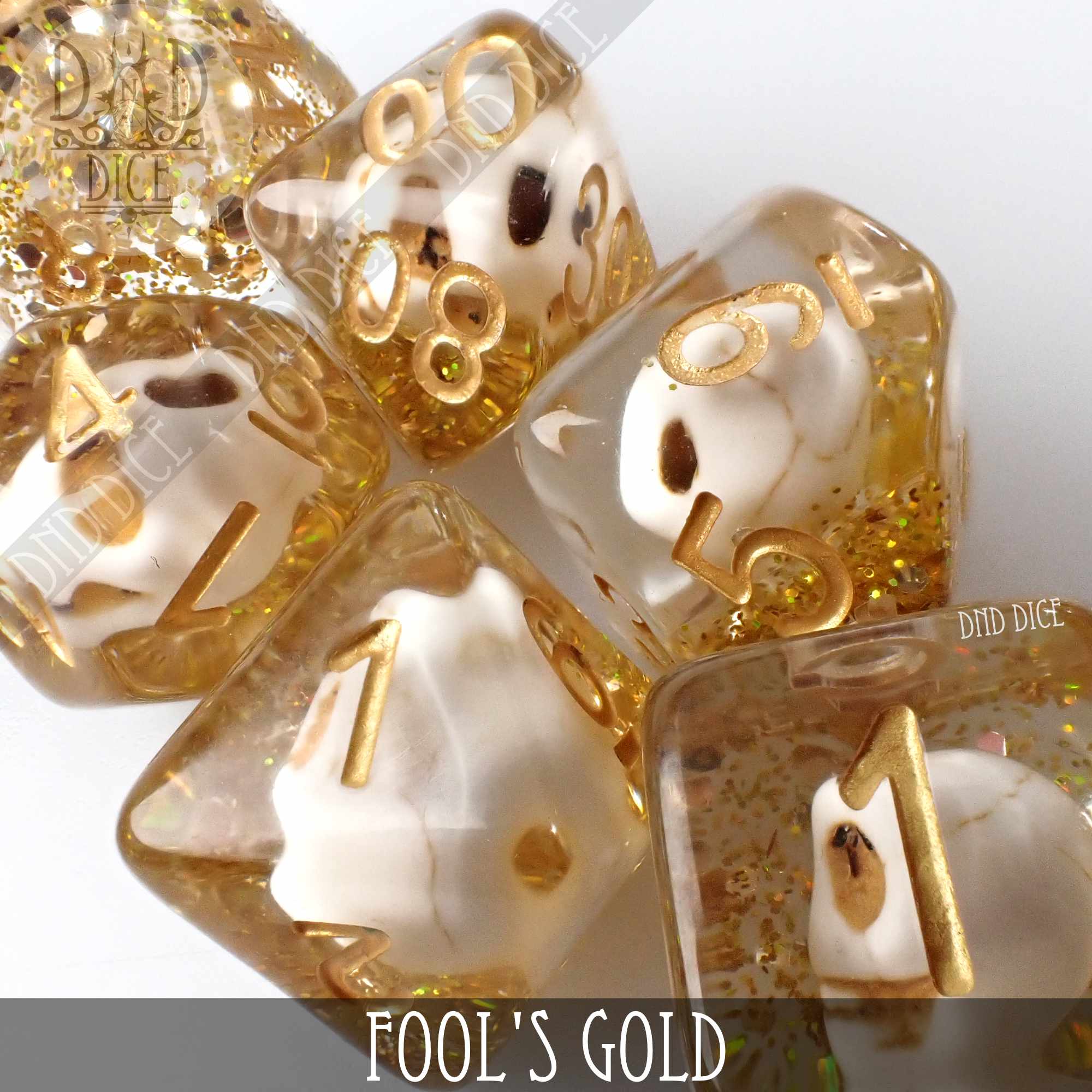 Fool's Gold Dice Set - Image 2
