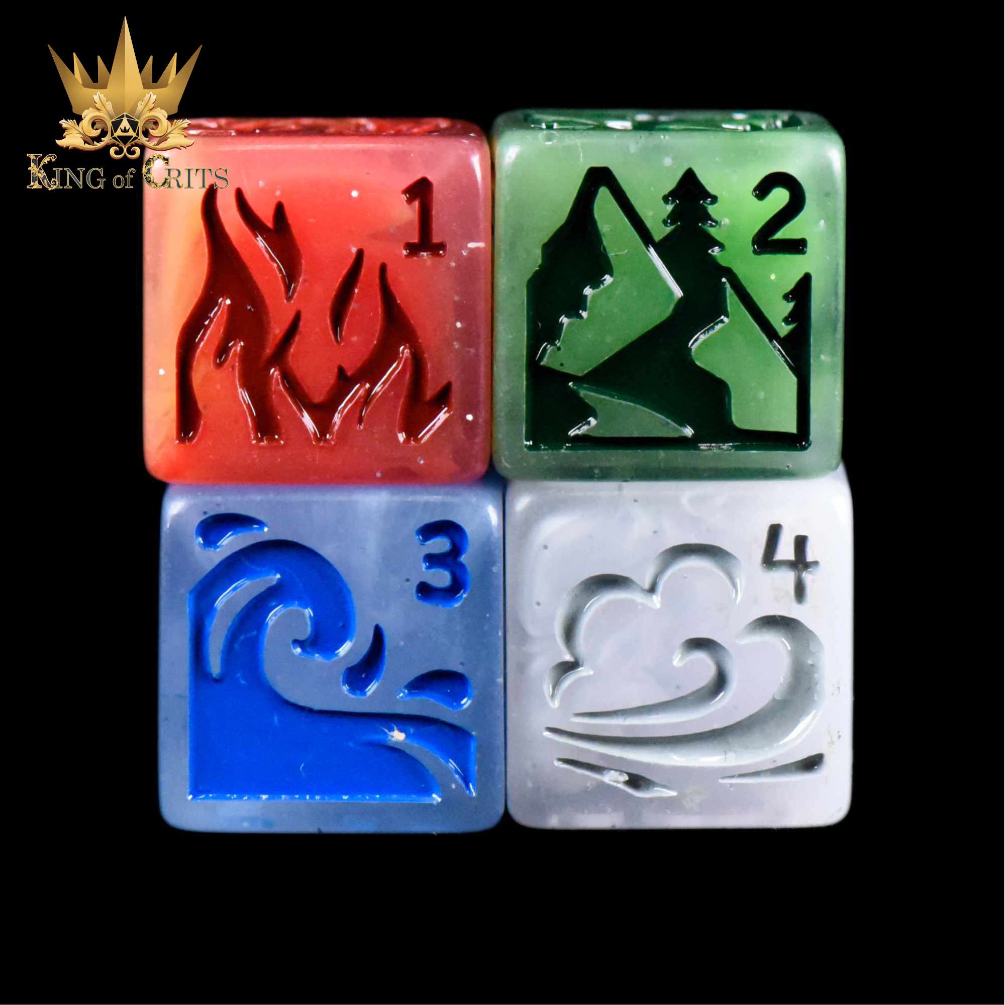 Forces of Nature 4D6 Dice Set - Image 2