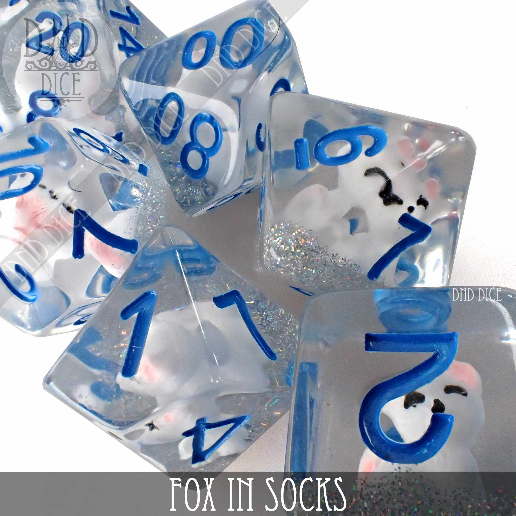 Fox in Socks Dice Set - Image 2