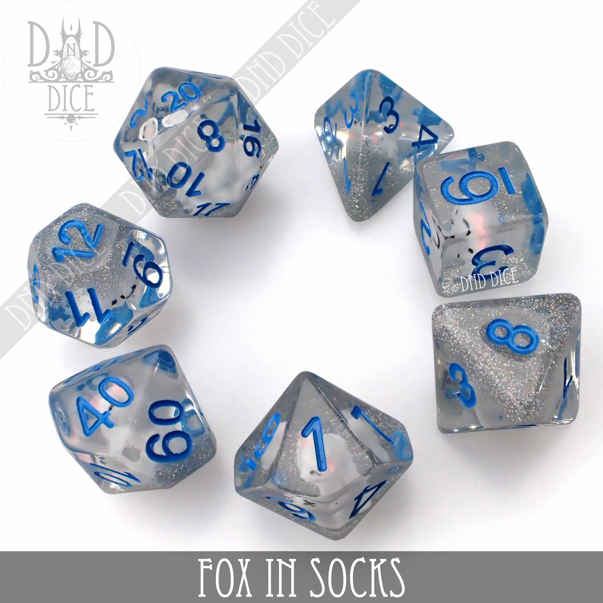 Fox in Socks Dice Set - Image 3