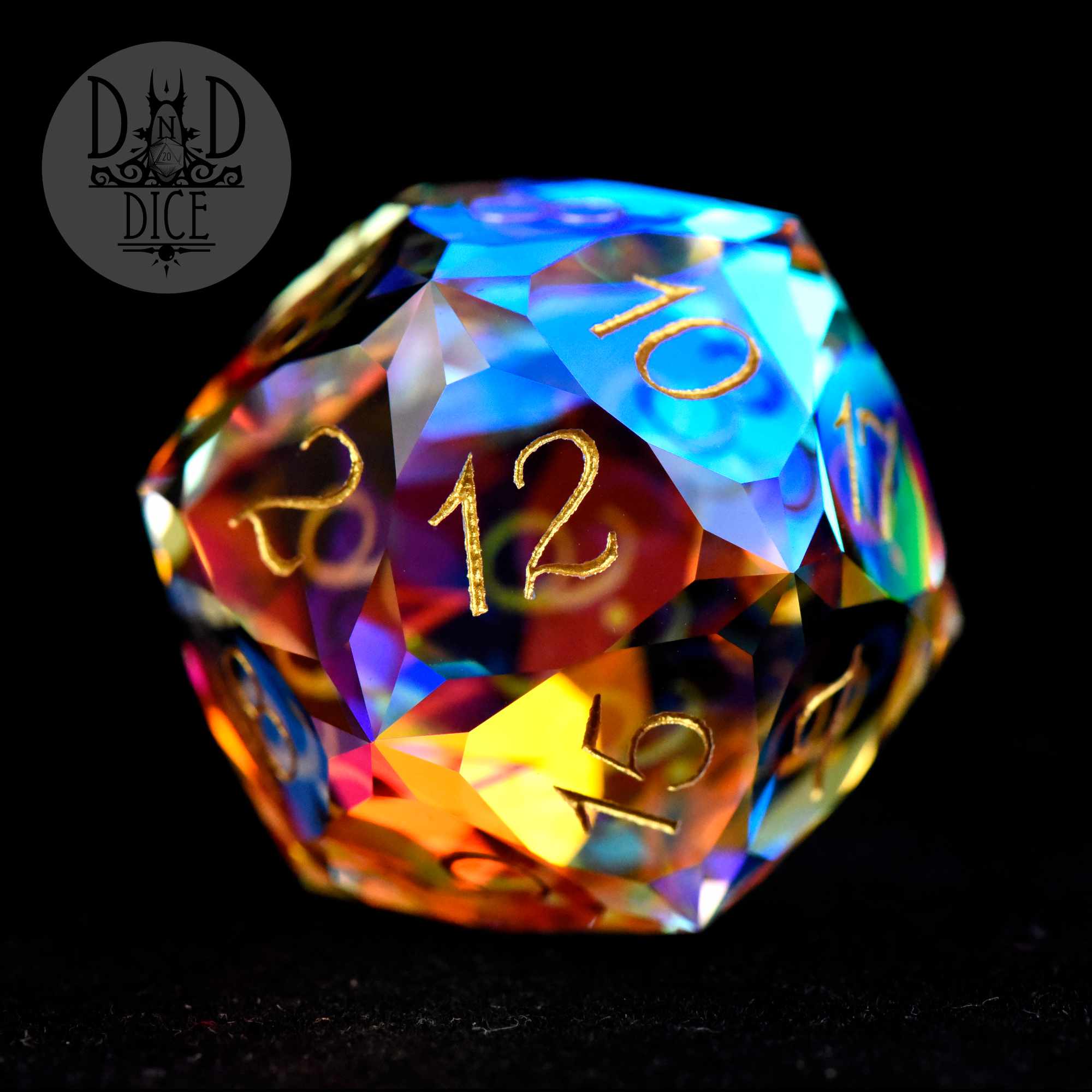 Gem Cut Prism 30mm D20 (Gift Box) - Image 2