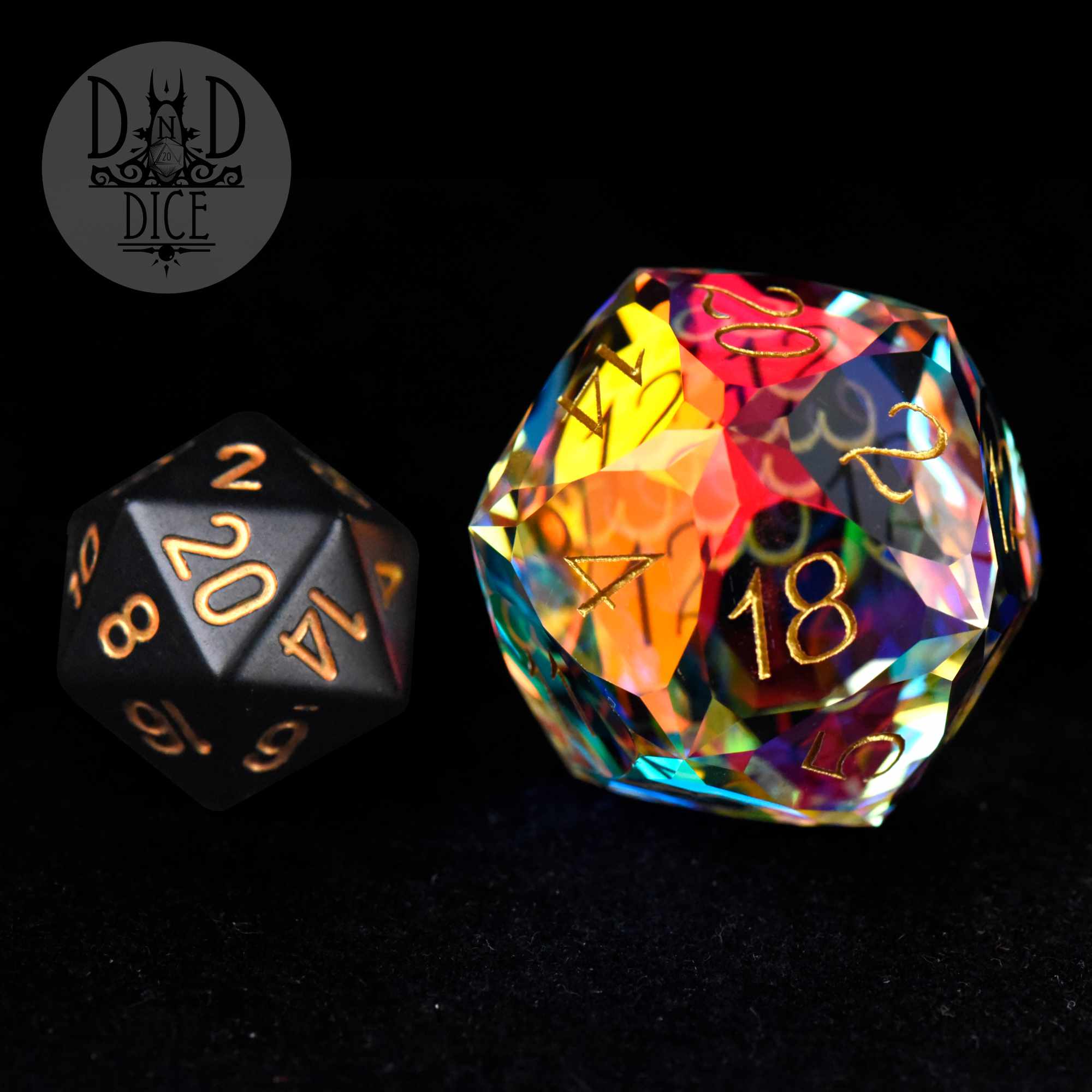 Gem Cut Prism 30mm D20 (Gift Box) - Image 4