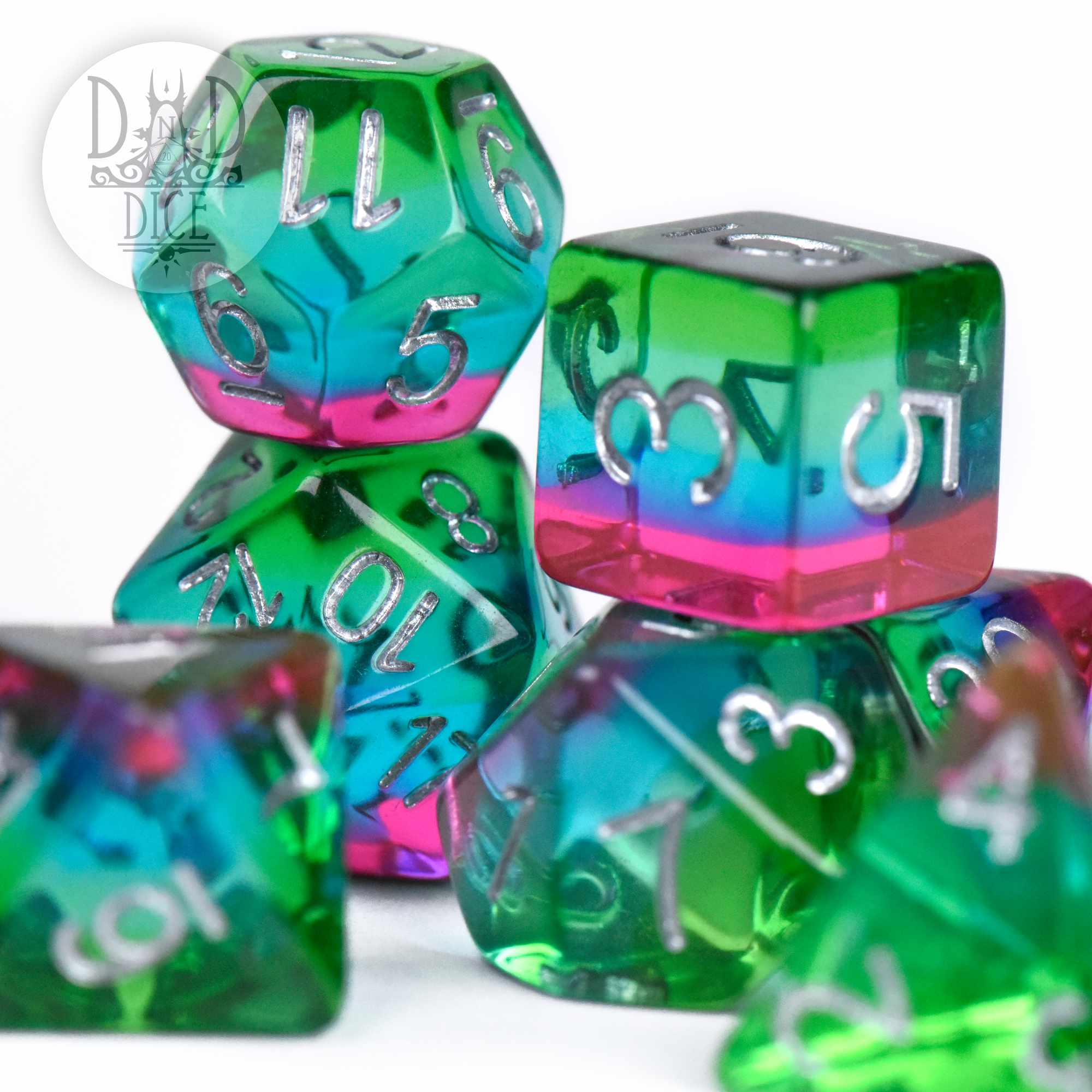 Glamorous Glade Dice Set - Image 2