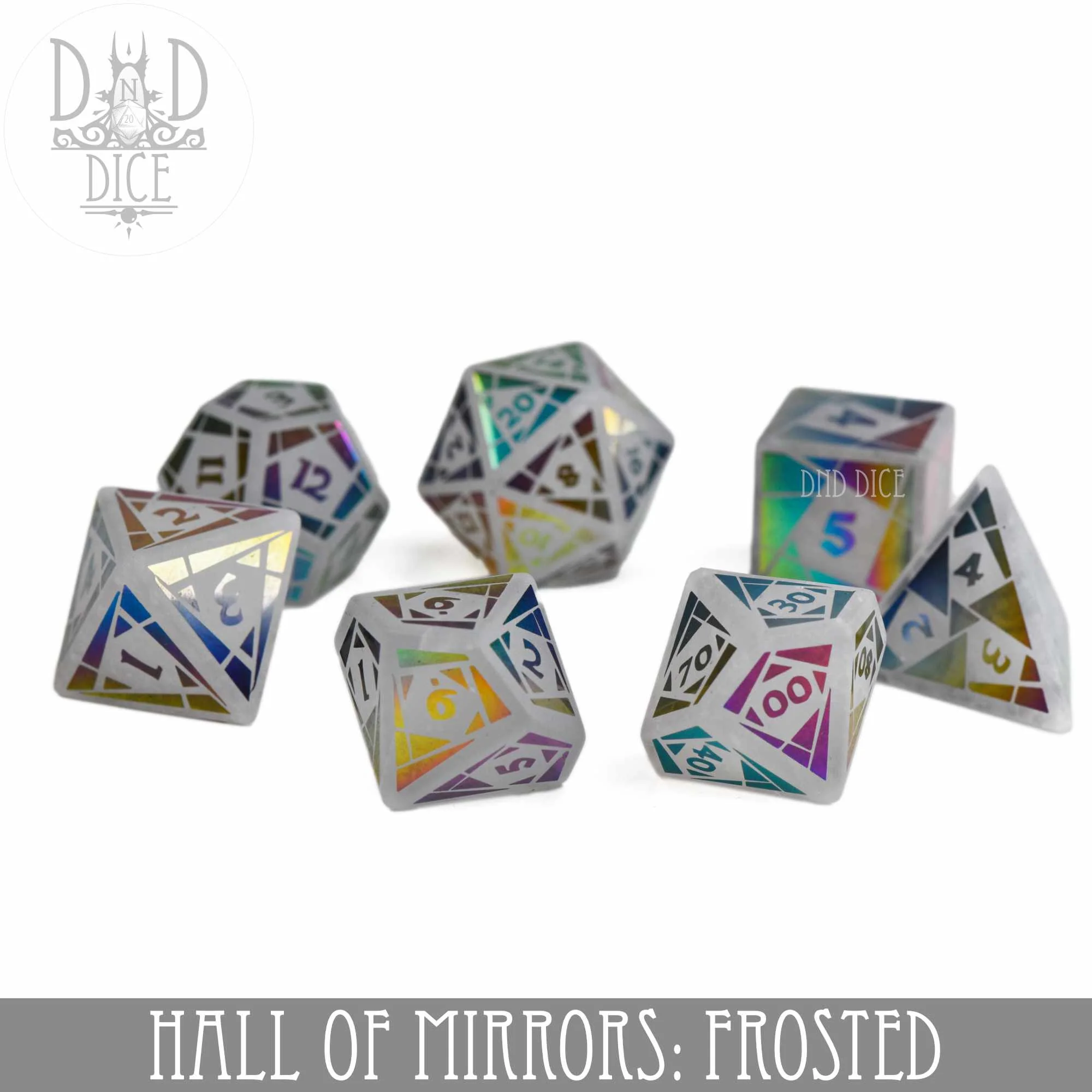 Hall of Mirrors: Frosted Dice Set (Gift Box) - Image 3