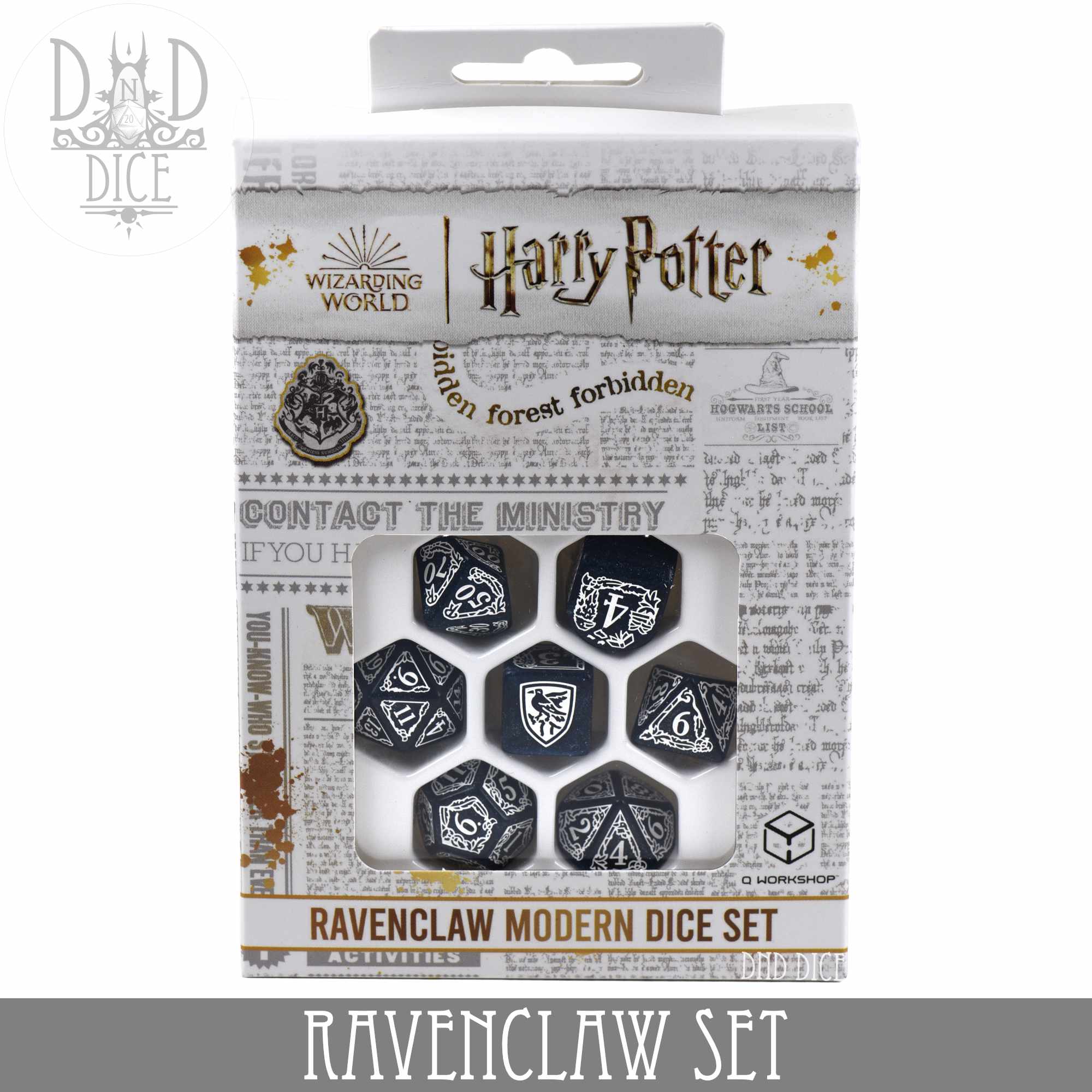 Harry Potter - Ravenclaw Dice Set - Image 4